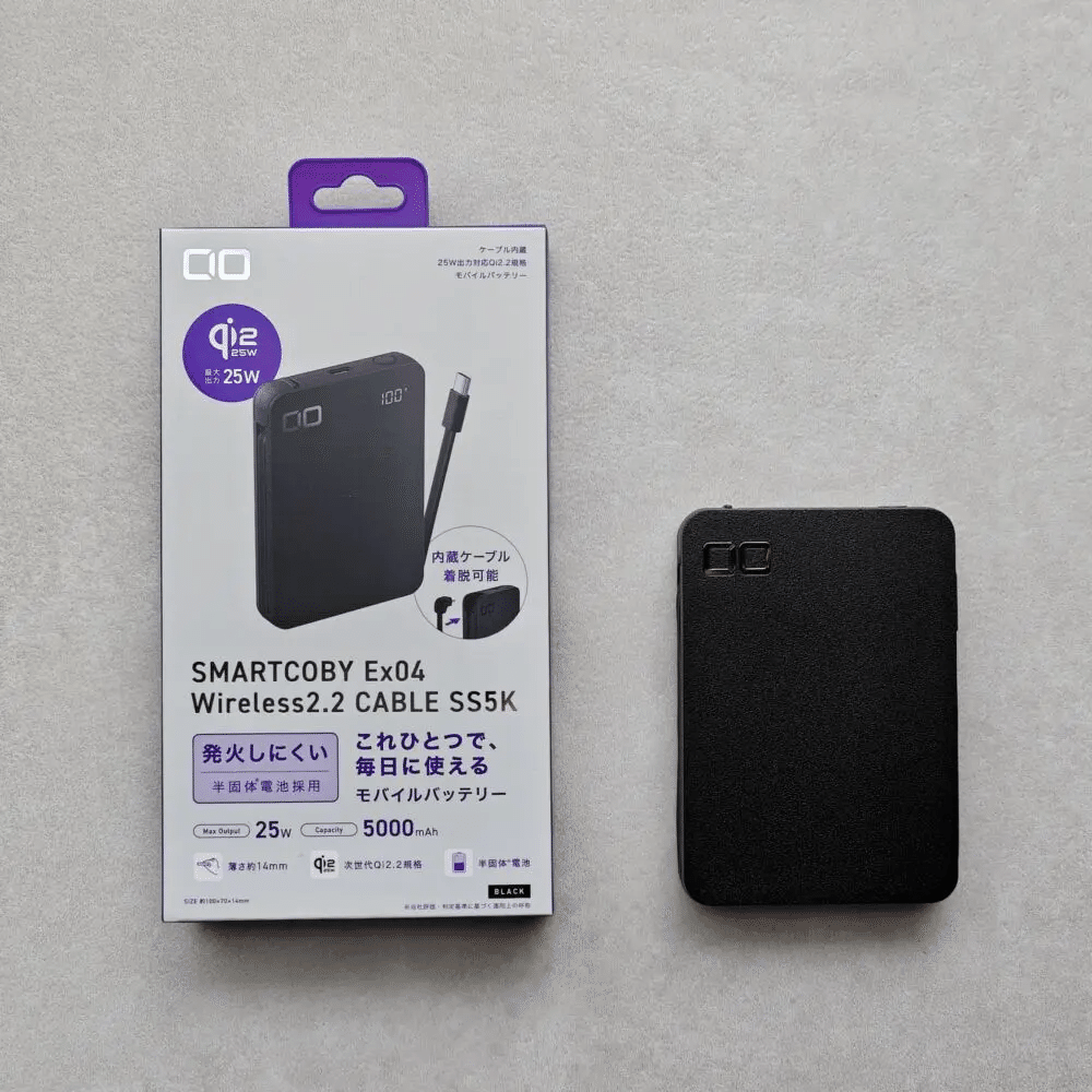 CIO SMARTCOBY Ex04 Wireless2.2 CABLE SSをレビュー！ケーブルも