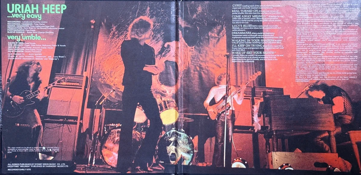 Uriah Heep『…Very 'Eavy …Very 'Umble』の真意｜タイトルに隠された
