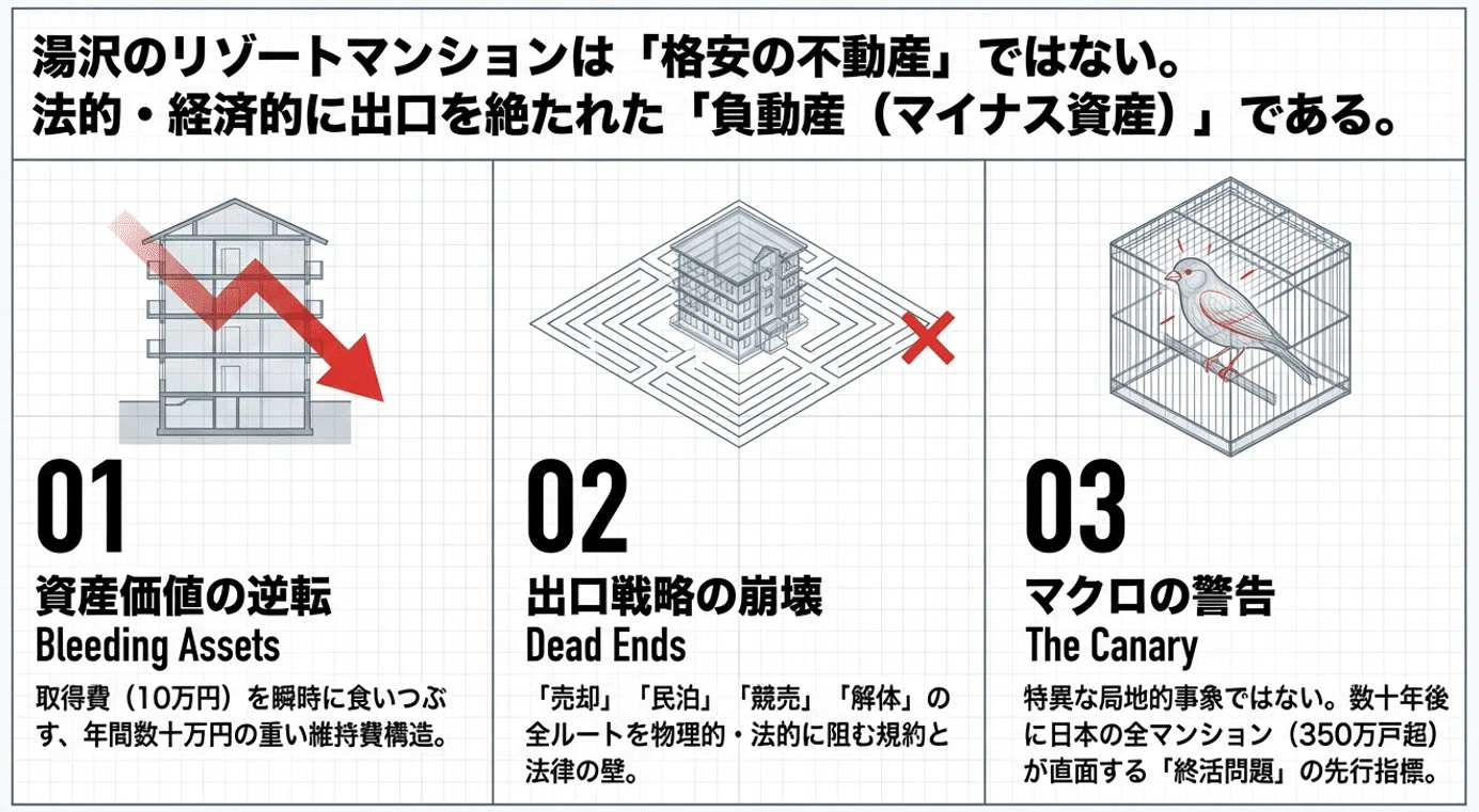 10万円のマンション」を買ってはいけない。苗場リゾートマンションが 