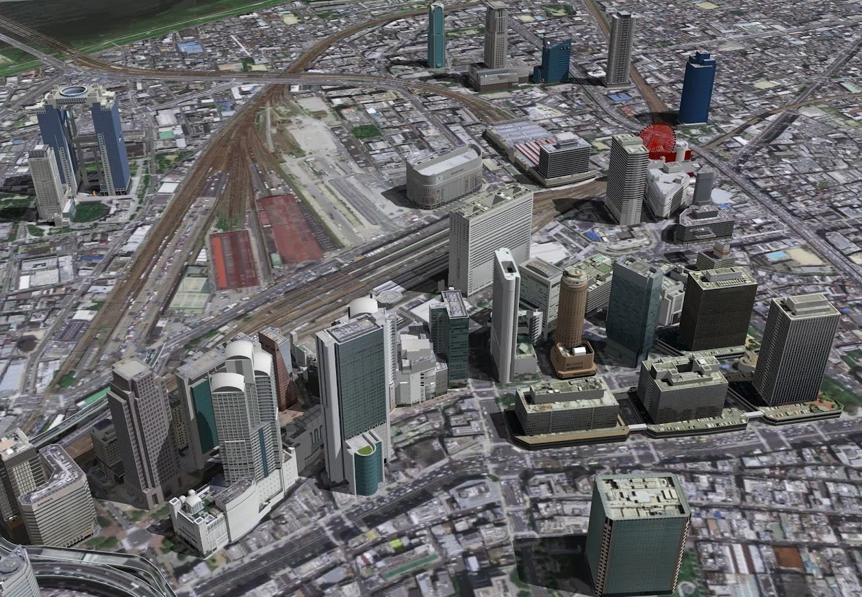 PLATEAU大阪にテクスチャ付き3D建物モデルを移植してみた｜SeaGate（繁