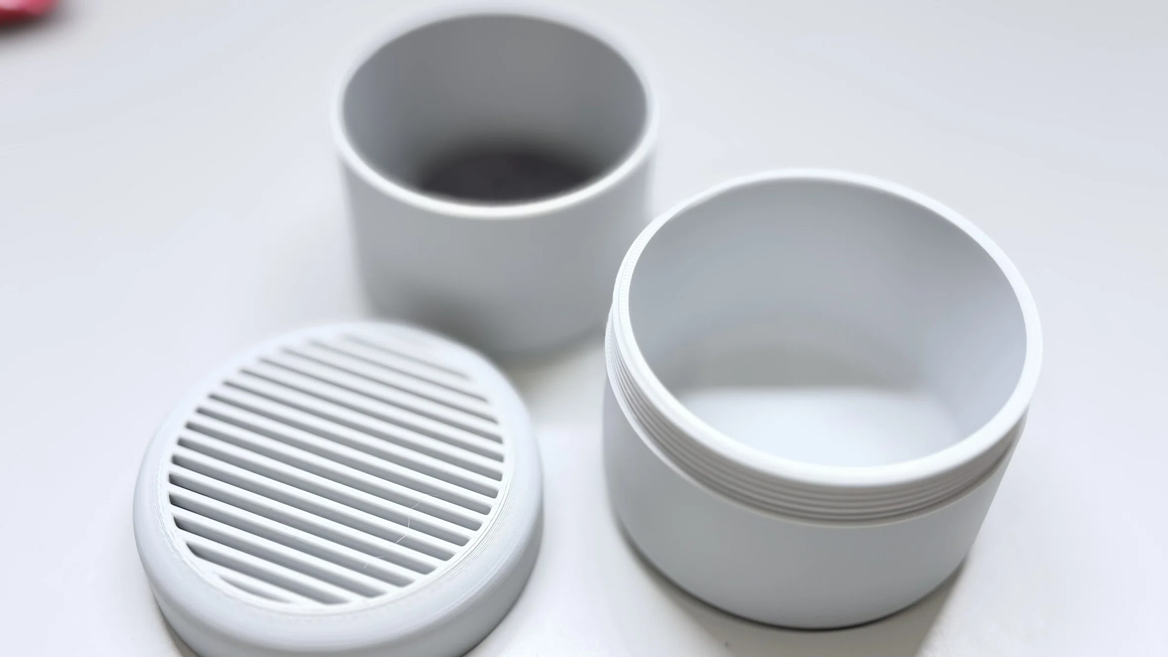 3Dプリンターで作る、コーヒーカス再利用用の消臭ポット｜RyogDesk｜3D