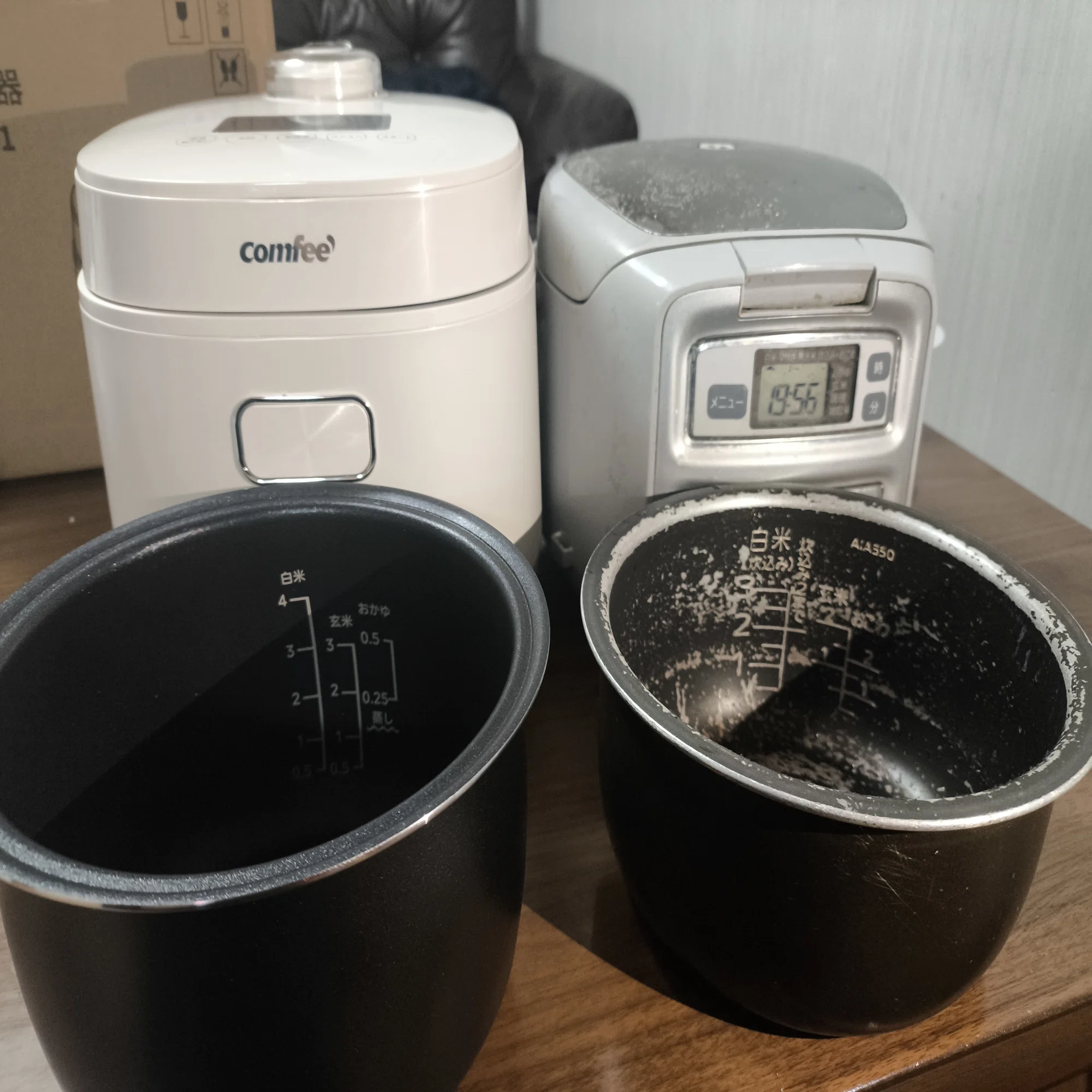 レビュー】タイガー炊飯器が壊れた→COMFEEの激安4合に変えた｜Aoife