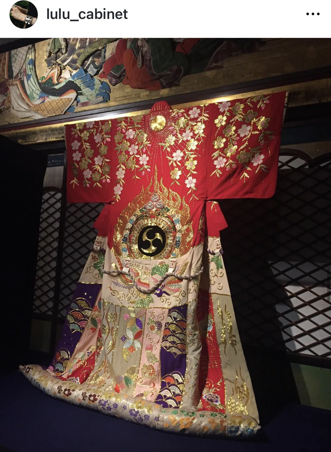 玉三郎丈の美意識を体現した動く錦絵。「坂東玉三郎衣裳展 （The Art