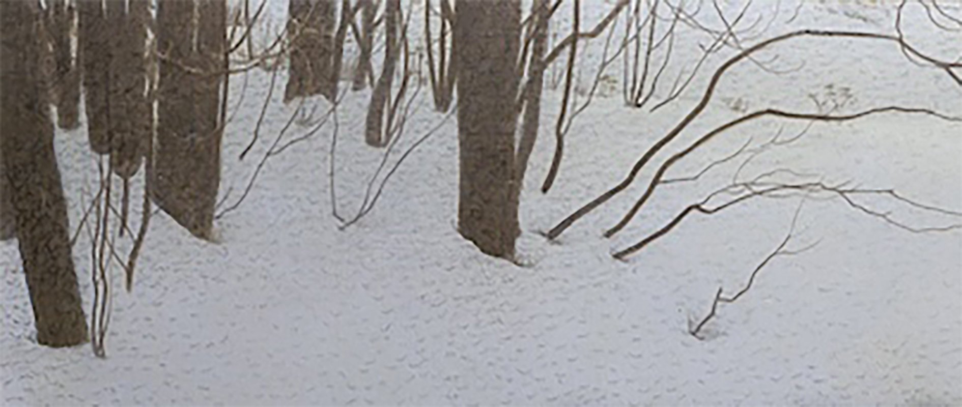 絵画　冬の夕暮れ 冬の夕暮れ — Artmeter™