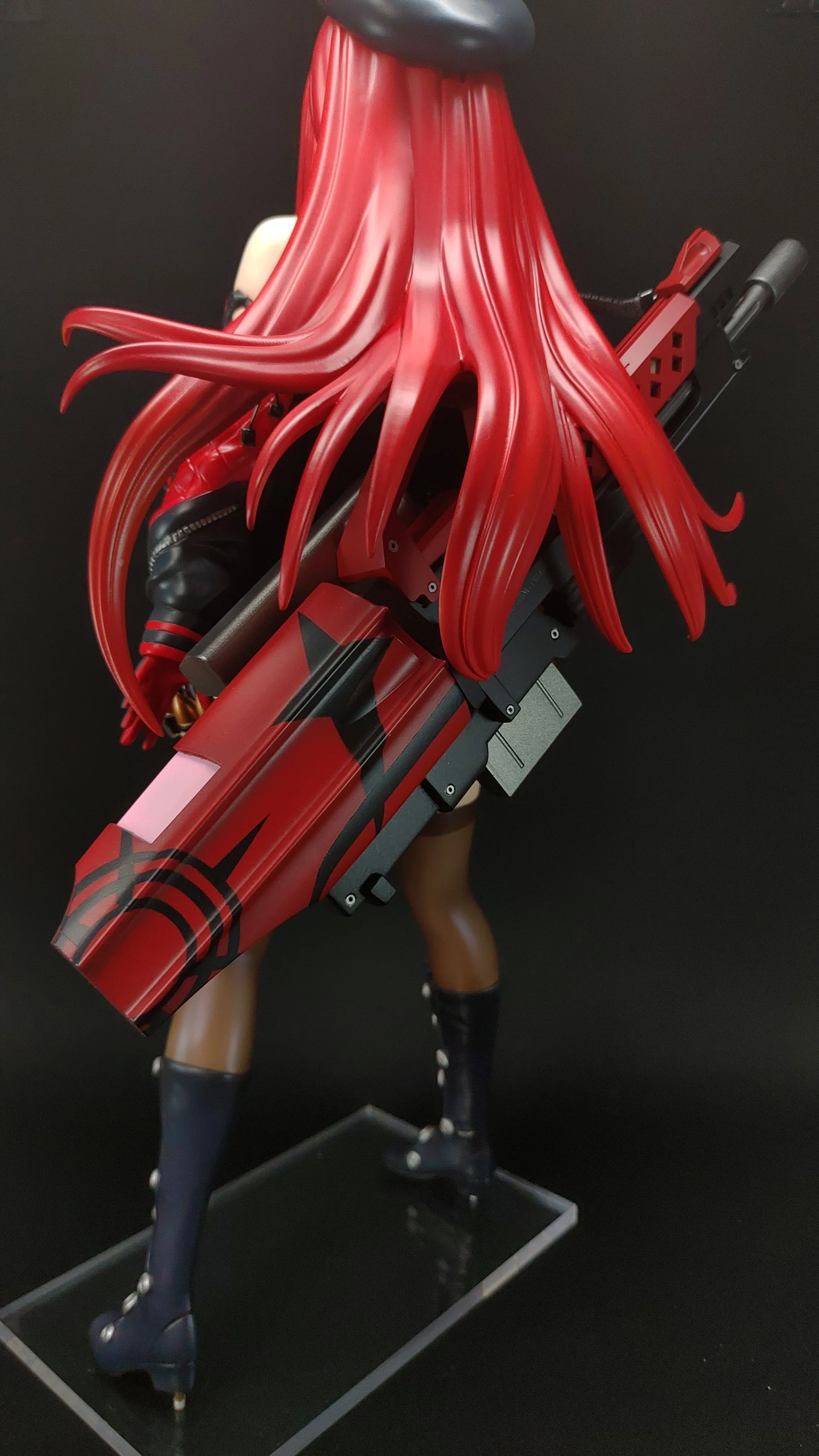 ガレージキット硫黄泉さん原型のNIKKEラピ・レッドフードの制作画像