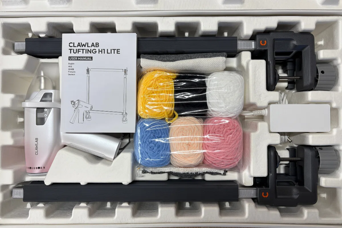 話題の超軽量タフティングガン「CLAWLAB Tufting H1 Light」レビュー