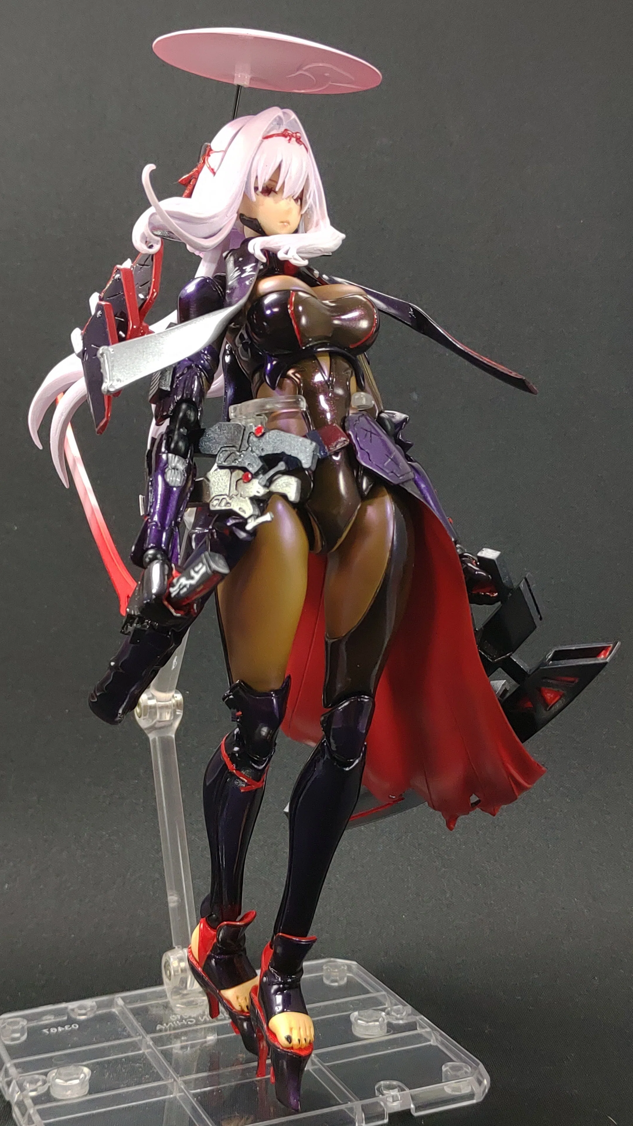 NIKKE BIG 紅蓮/ブラックシャドウの可動ガレージキット制作しました