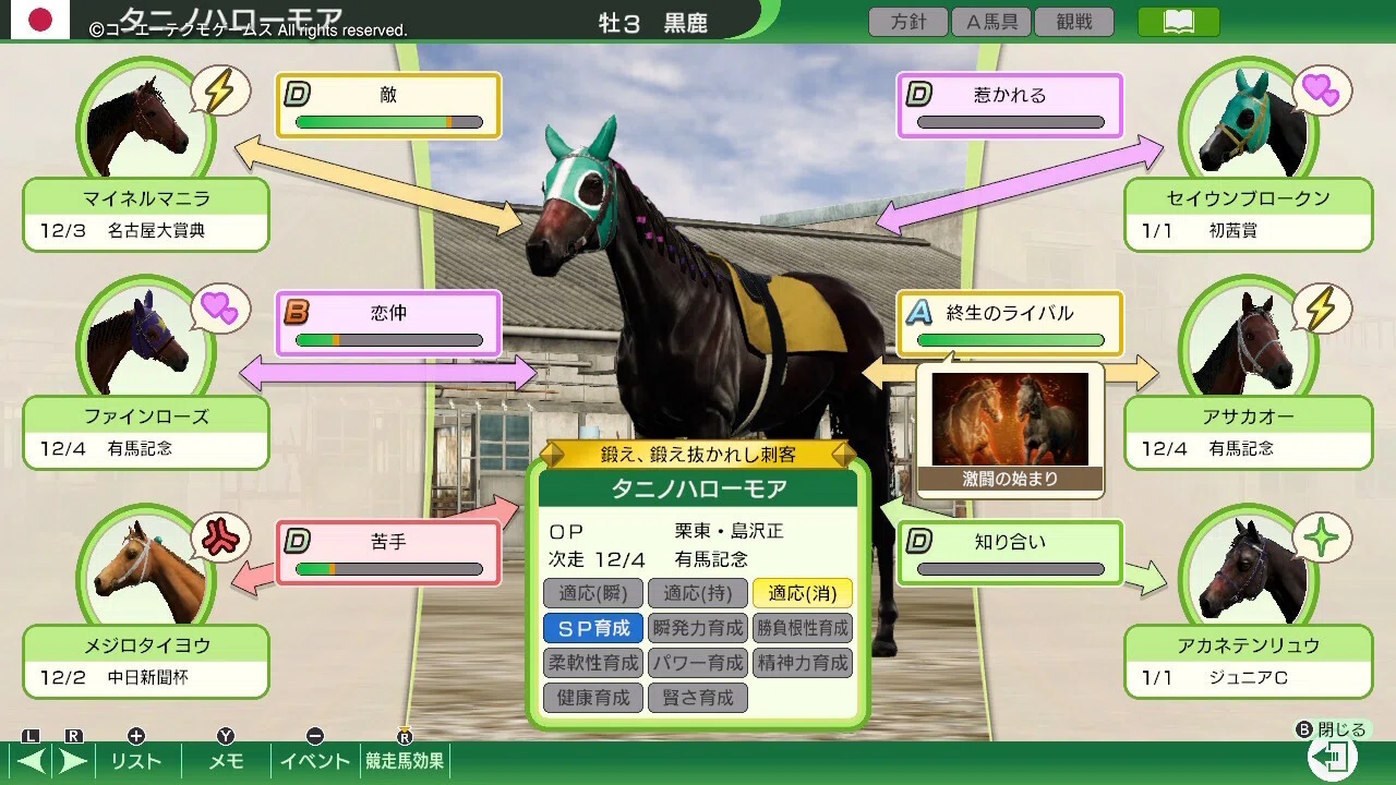 初心者が征く→Winning Post10 2026-1968年-｜N̤̮A̤̮O̤̮