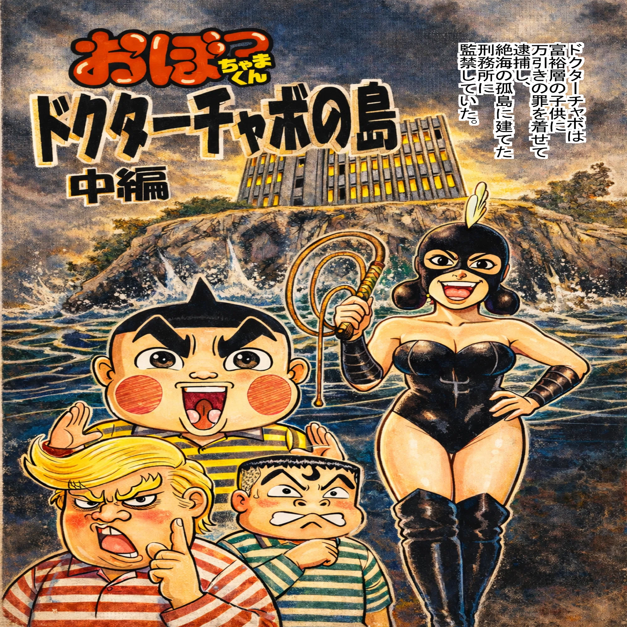 Vol.12「おぼっちゃまくん『ドクターチャボの島〈中編〉』」｜小林よしのり