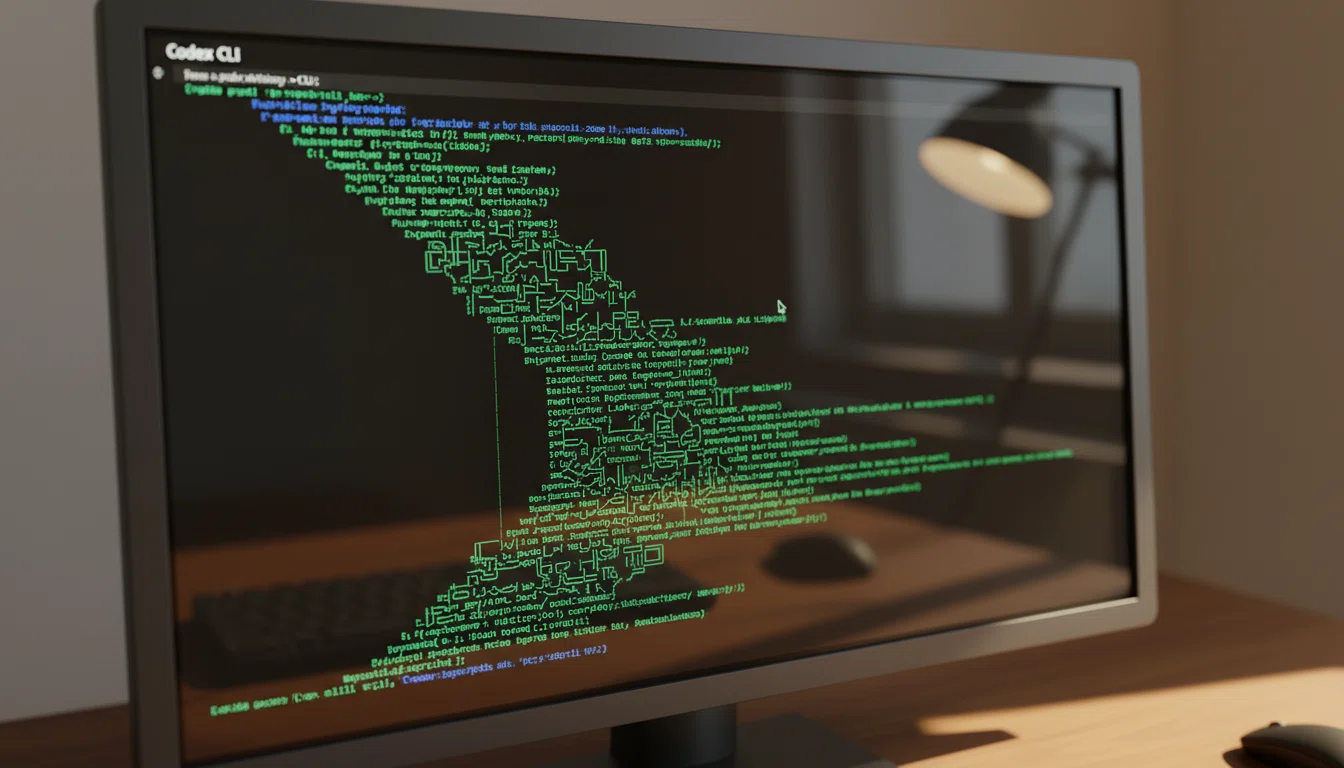Codex CLIのインターフェース画面
