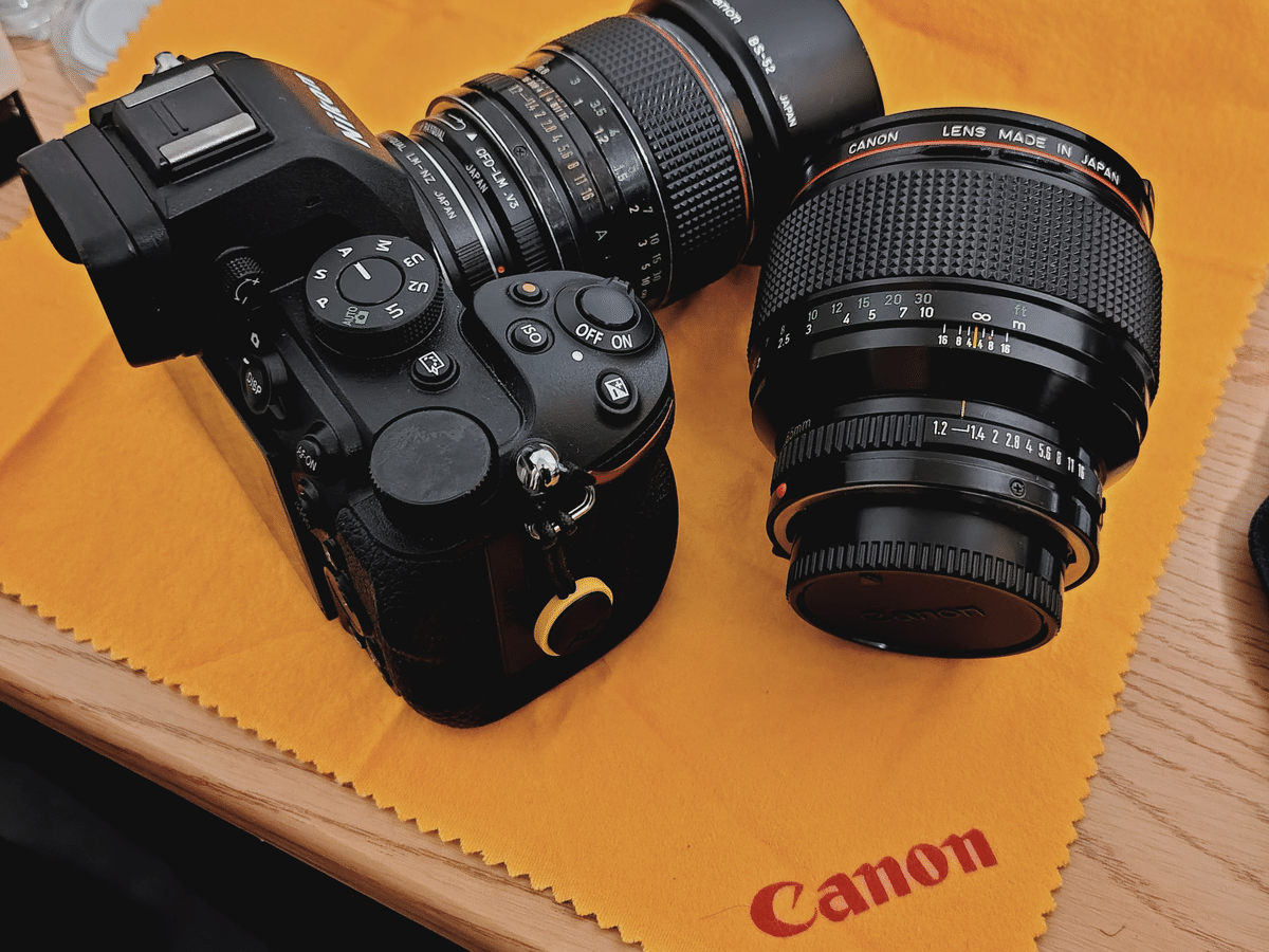 Canon New FD 85mm F1.2 Lのファーストインプレッション｜うにょーん
