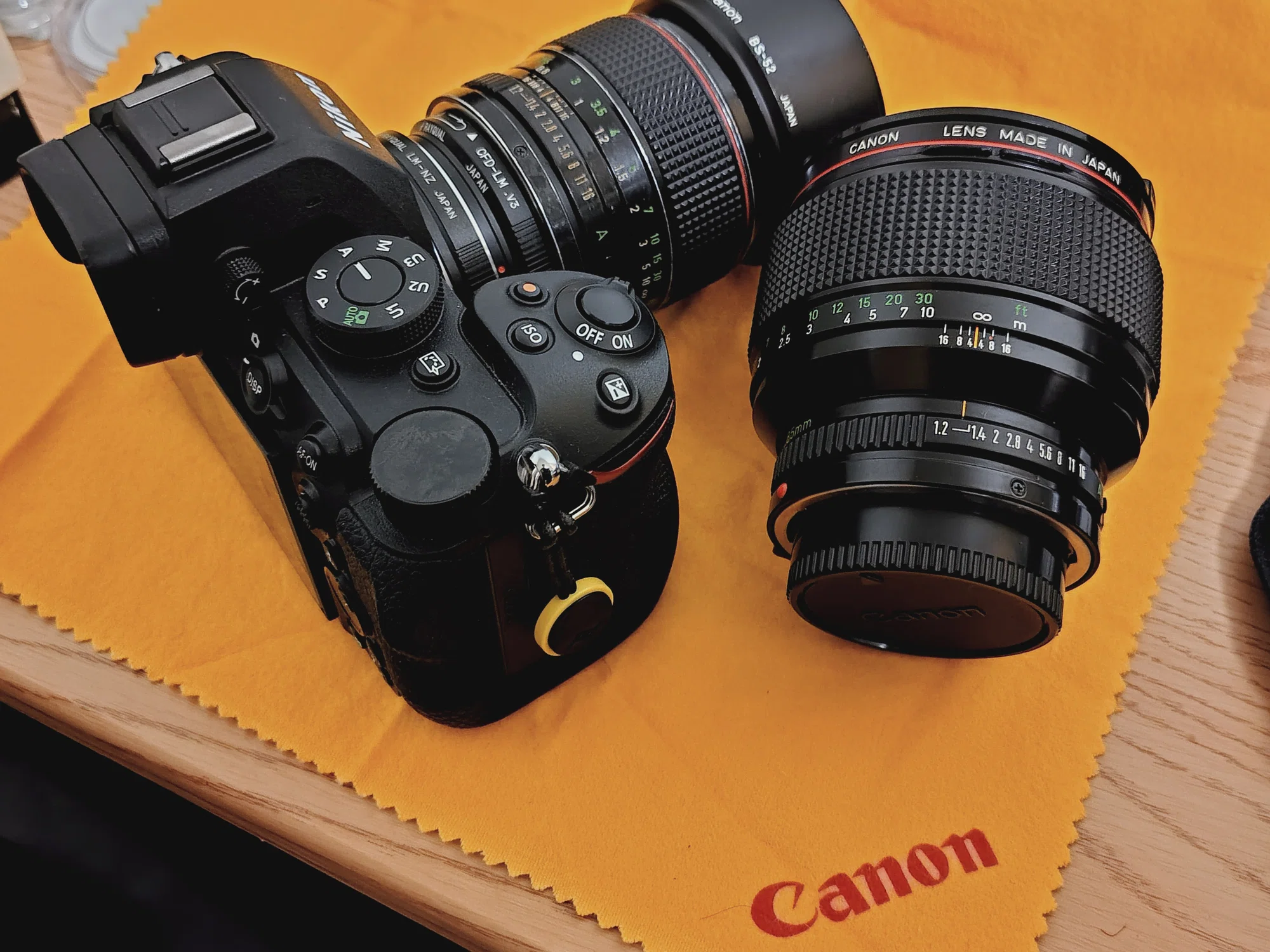 Canon New FD 85mm F1.2 Lのファーストインプレッション|うにょーん Canon New FD 85mm F1.2 Lのファーストインプレッション|うにょーん