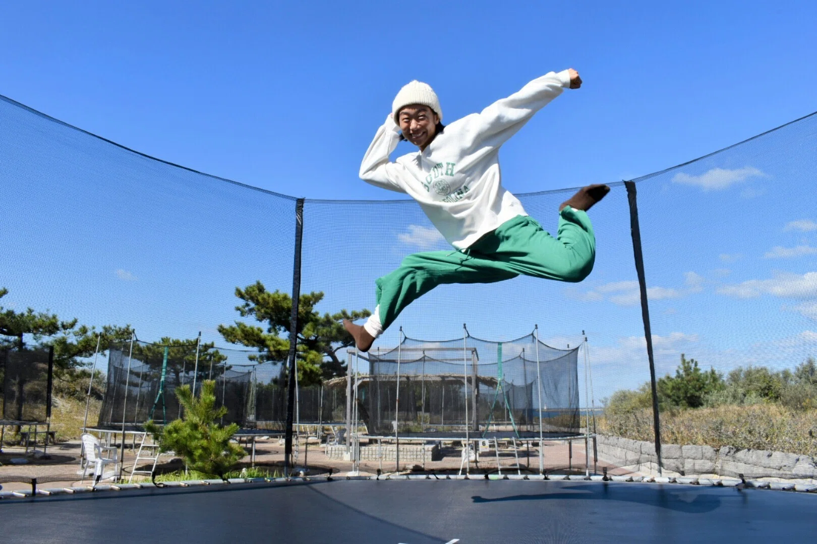 遠賀郡芦屋町】見上げれば空！見渡せば海！家族みんなで絶景ジャンプ
