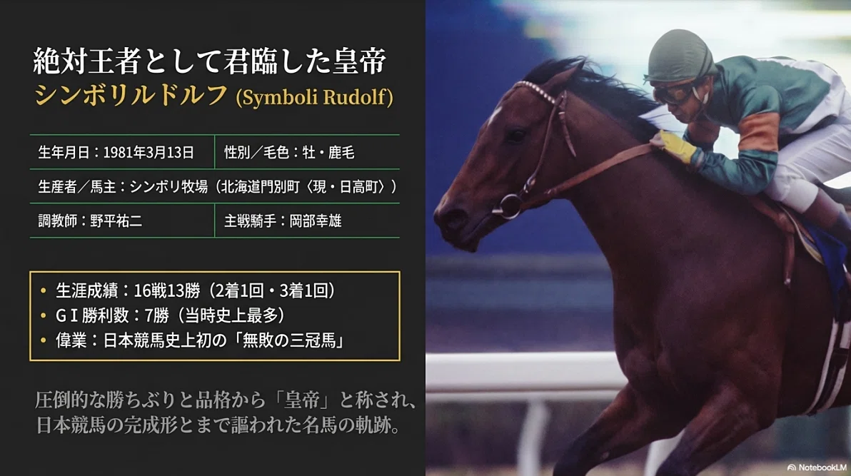 史上最強馬シンボリルドルフ 帯付き・希少品】レコード LP盤 史上最強馬 シンボリルドルフ 栄光の