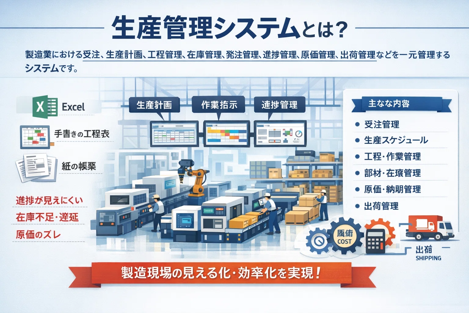 生産管理システムの開発費用/コスト/値段や見積相場について｜株式会社