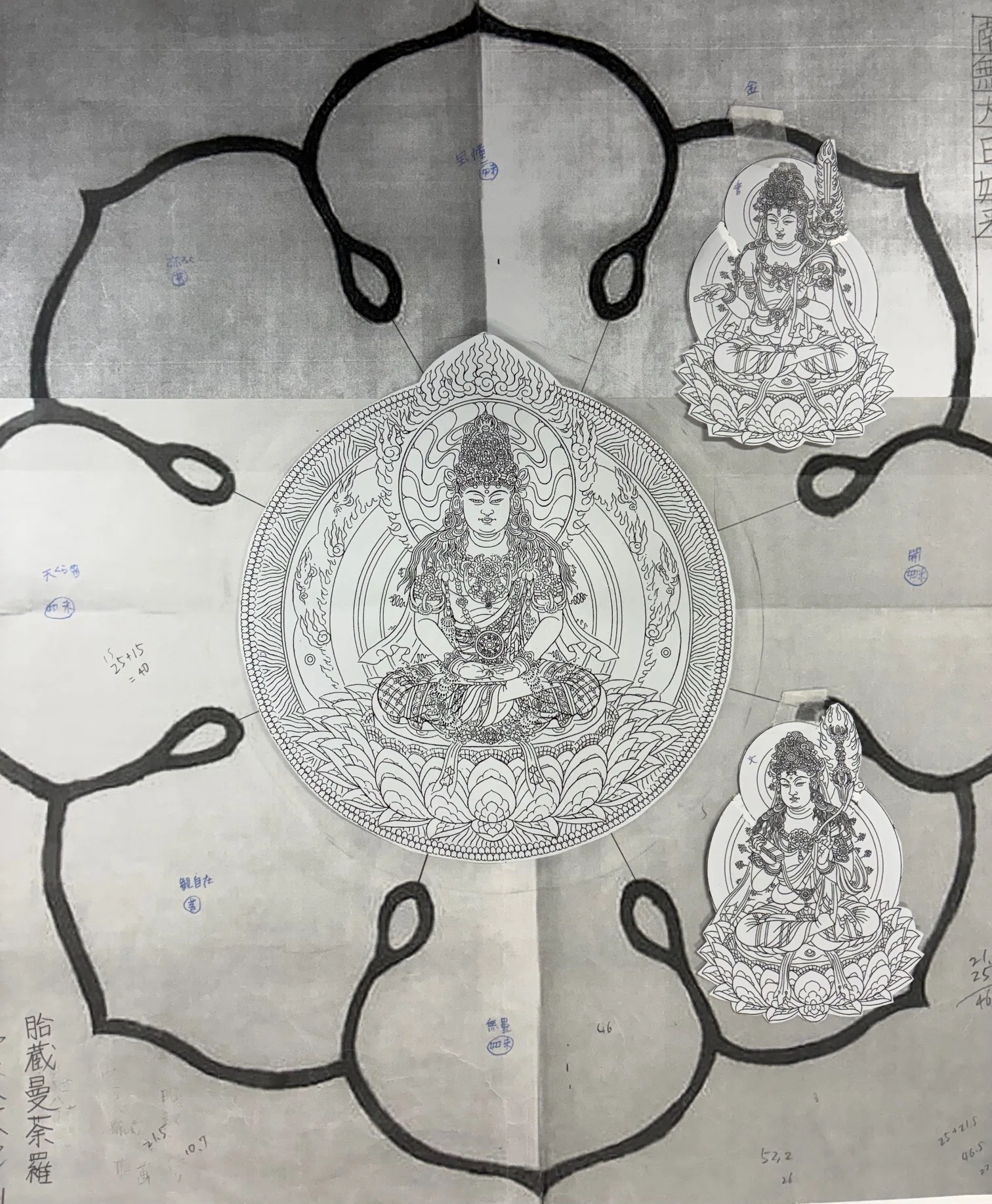 仏画表現で創造することを楽しむ 【大阪阿倍野市民学習センター