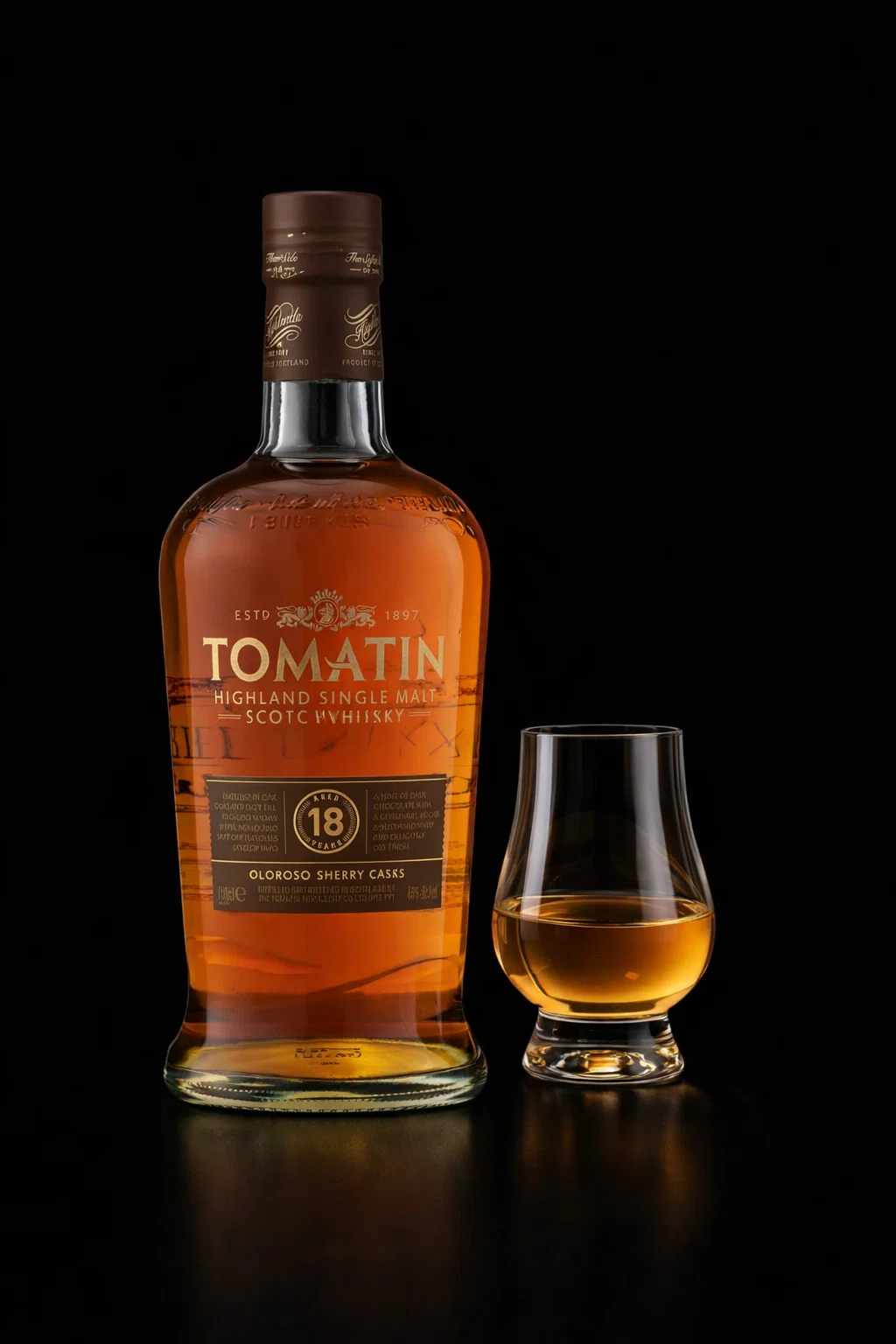 トマーティン 18年（Tomatin 18 Years Old）｜グラスの底が見えるまで