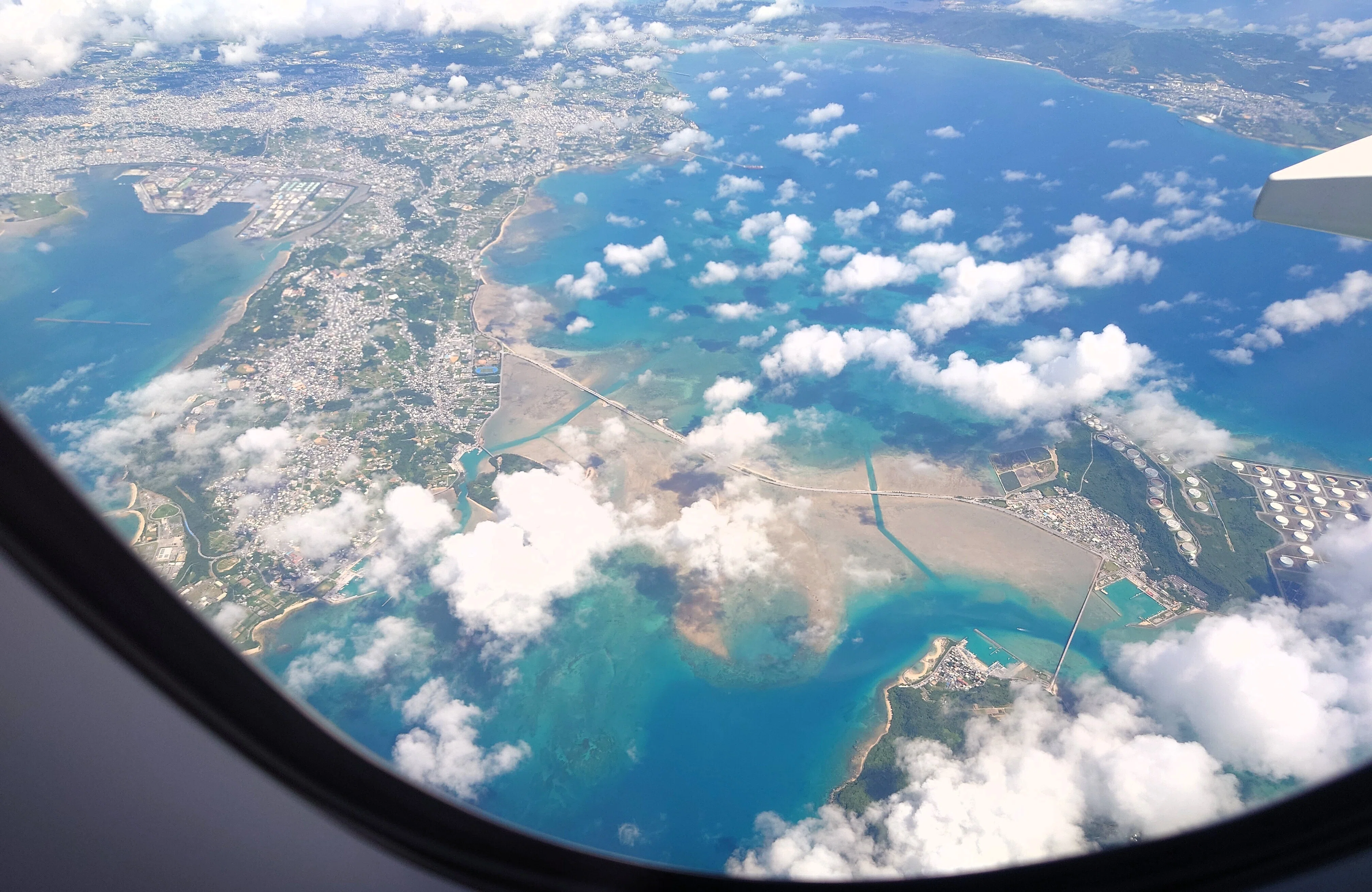 機窓画像コレクション「沖縄・糸満～奄美群島」／2025年6月｜菅野ノリヒコ