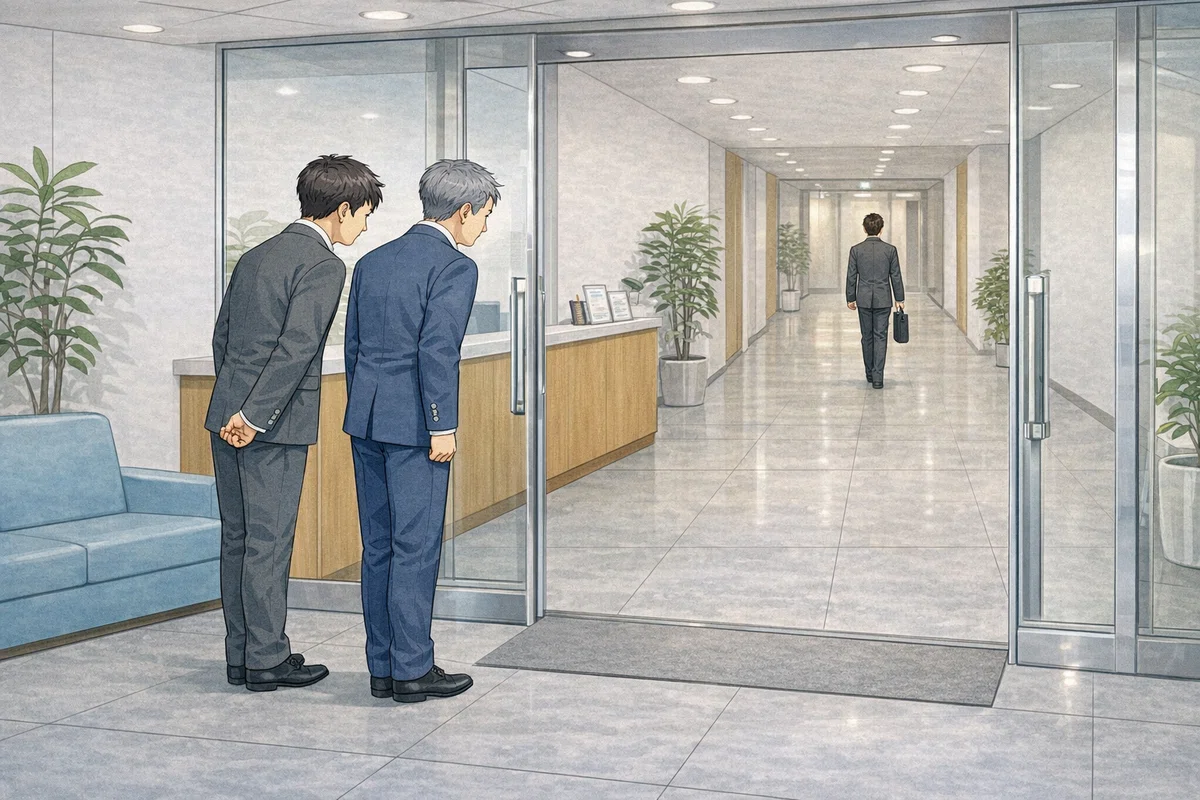 新入社員のためのビジネスマナー4 ~お客様のお見送り~|増田直実