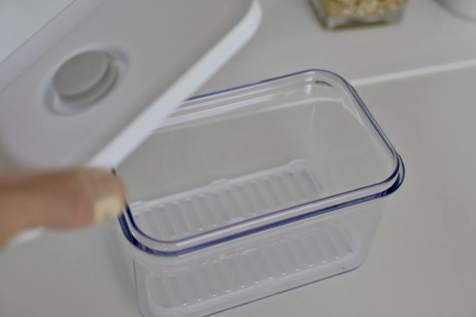 楽天で買ったVAKUENの真空保存容器｜ボタンひとつで野菜の鮮度が全然 
