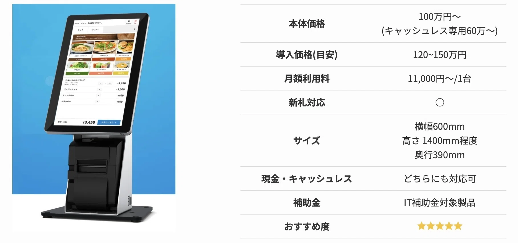 2026】券売機おすすめメーカーランキング7選｜価格・費用や選び方まで