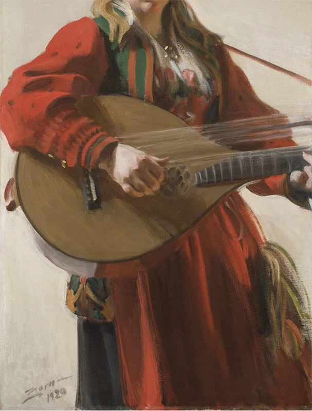 Exhibits from the 'Swedish Painting' Exhibition (12): Anders Zorn