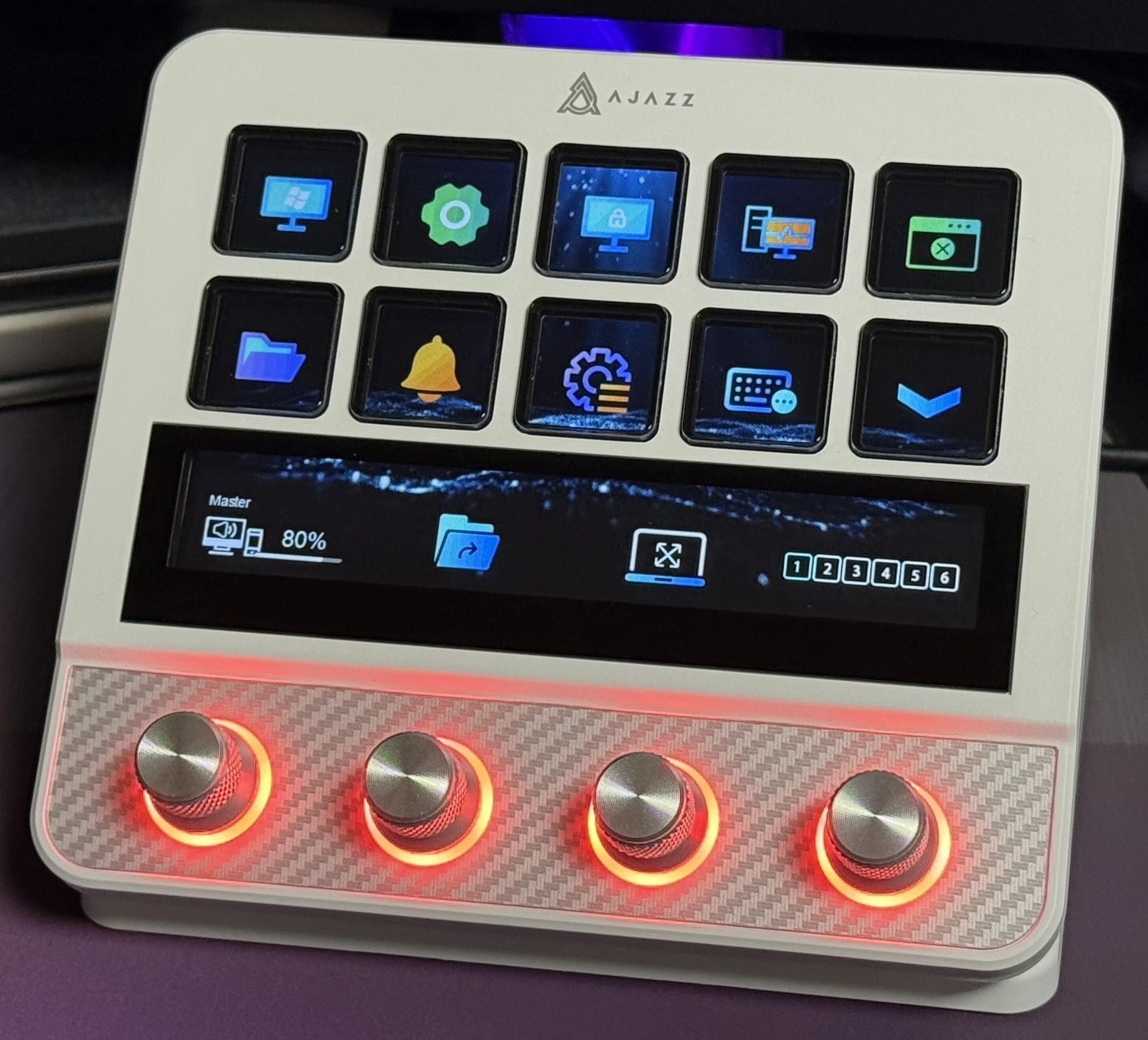 AJAZZ AKP05E ストリーミングメディアコントローラー AJAZZ AKP05E Desk Controller All-in-one streaming media controller