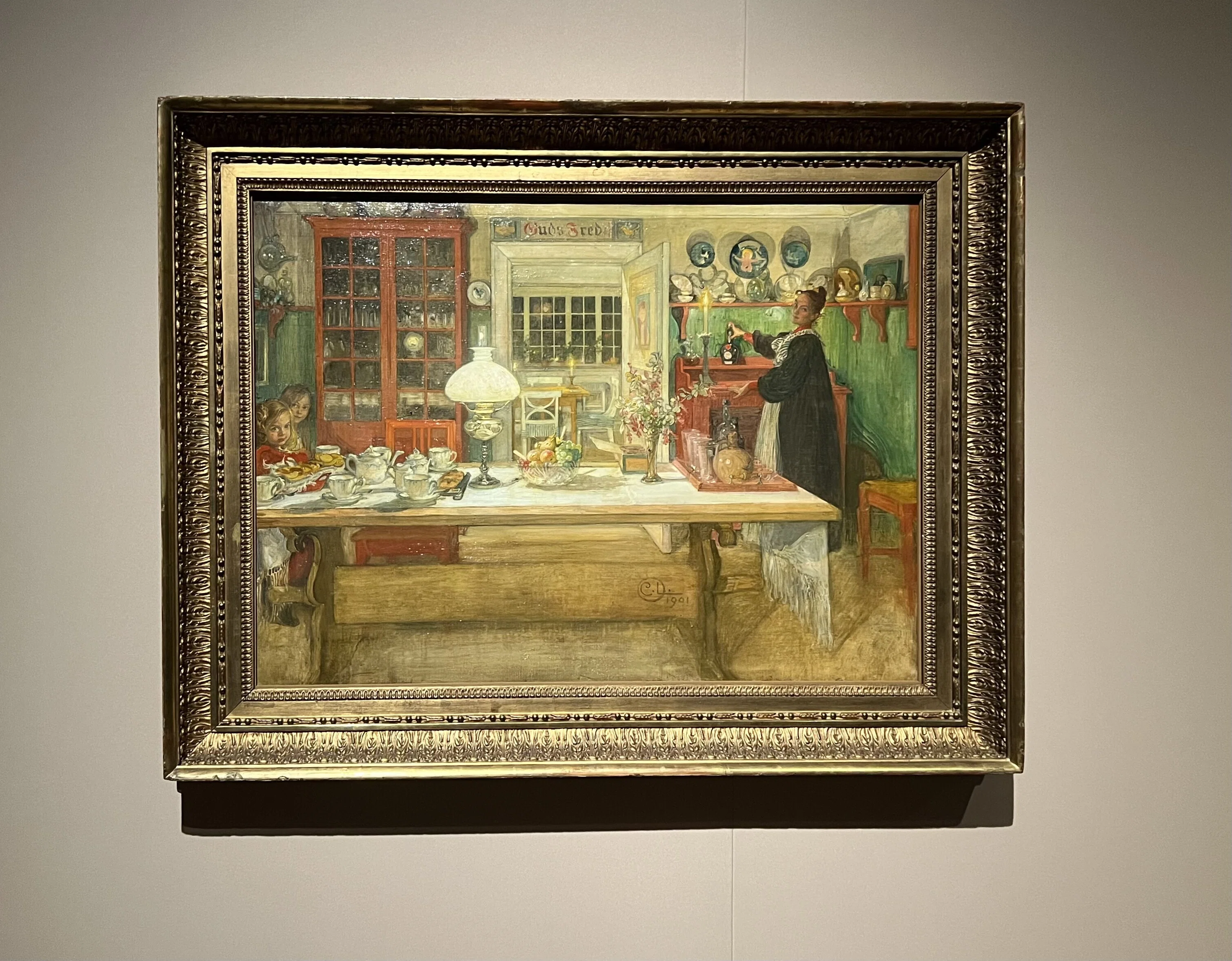 視点と構図の違和感について考えた。スウェーデン絵画 北欧の光、日常