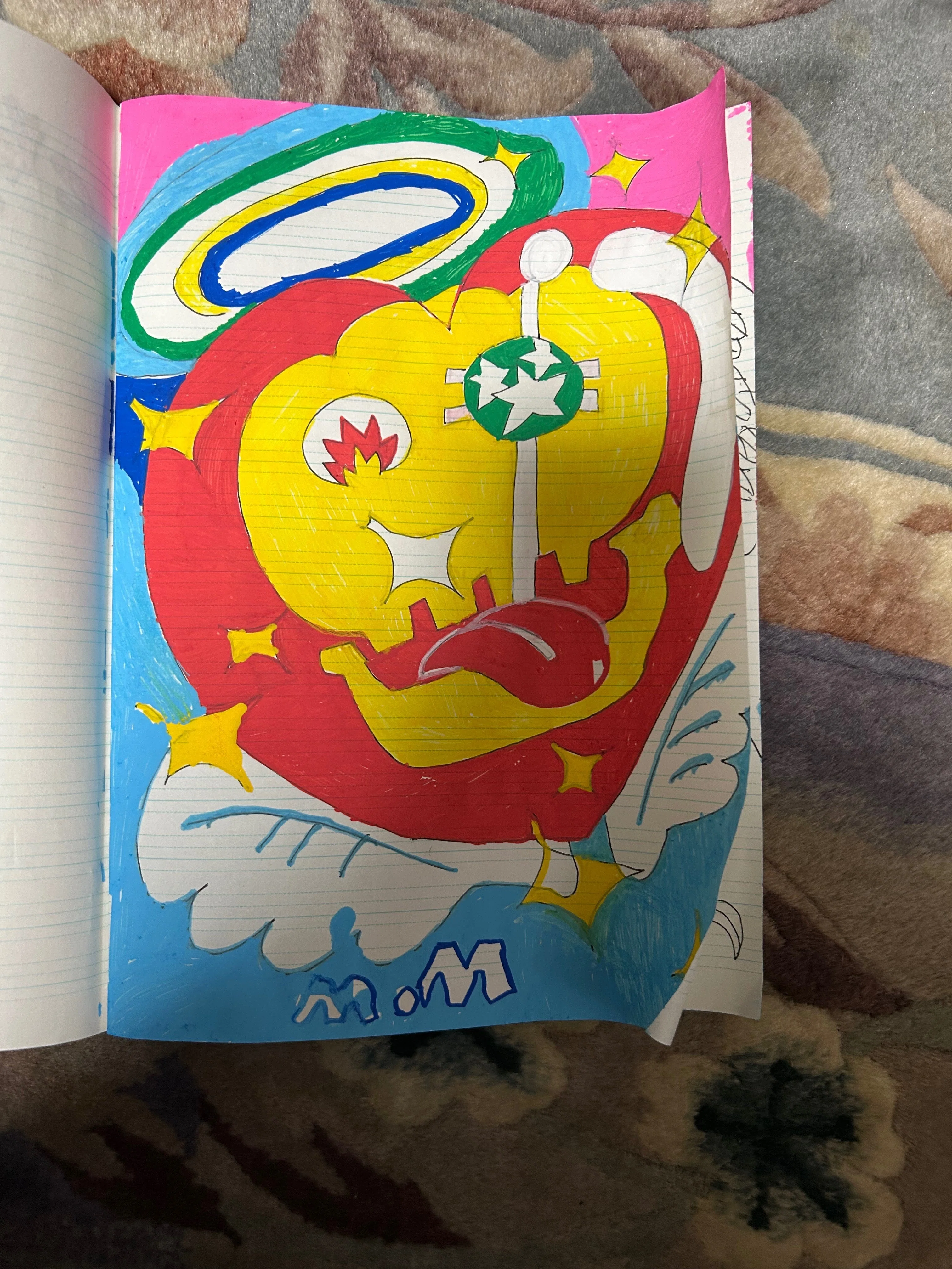 まそら画伯は絵が下手｜いてたつβ