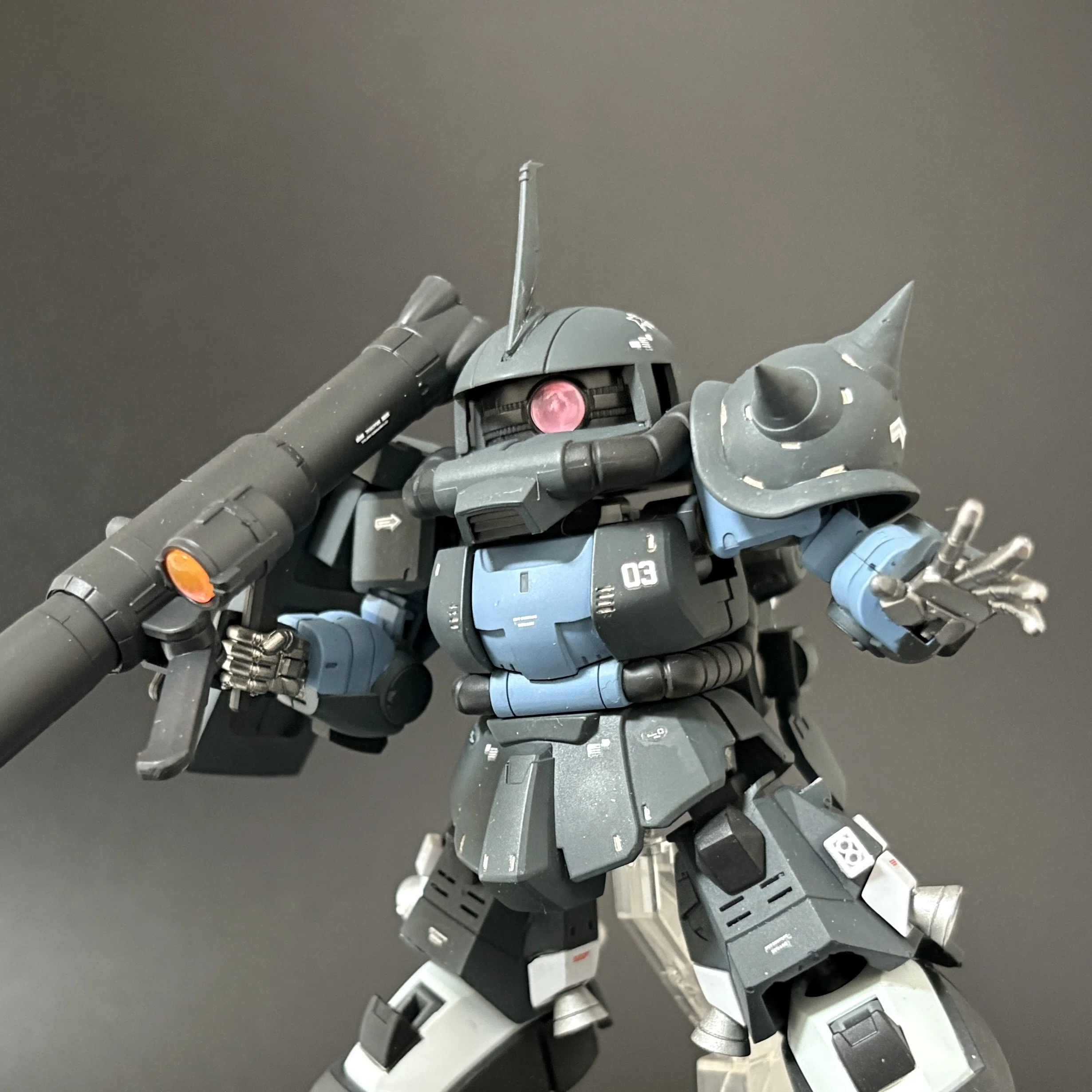 SD高機動型ザクⅡを作る その3 塗装～完成編｜のんびりマン