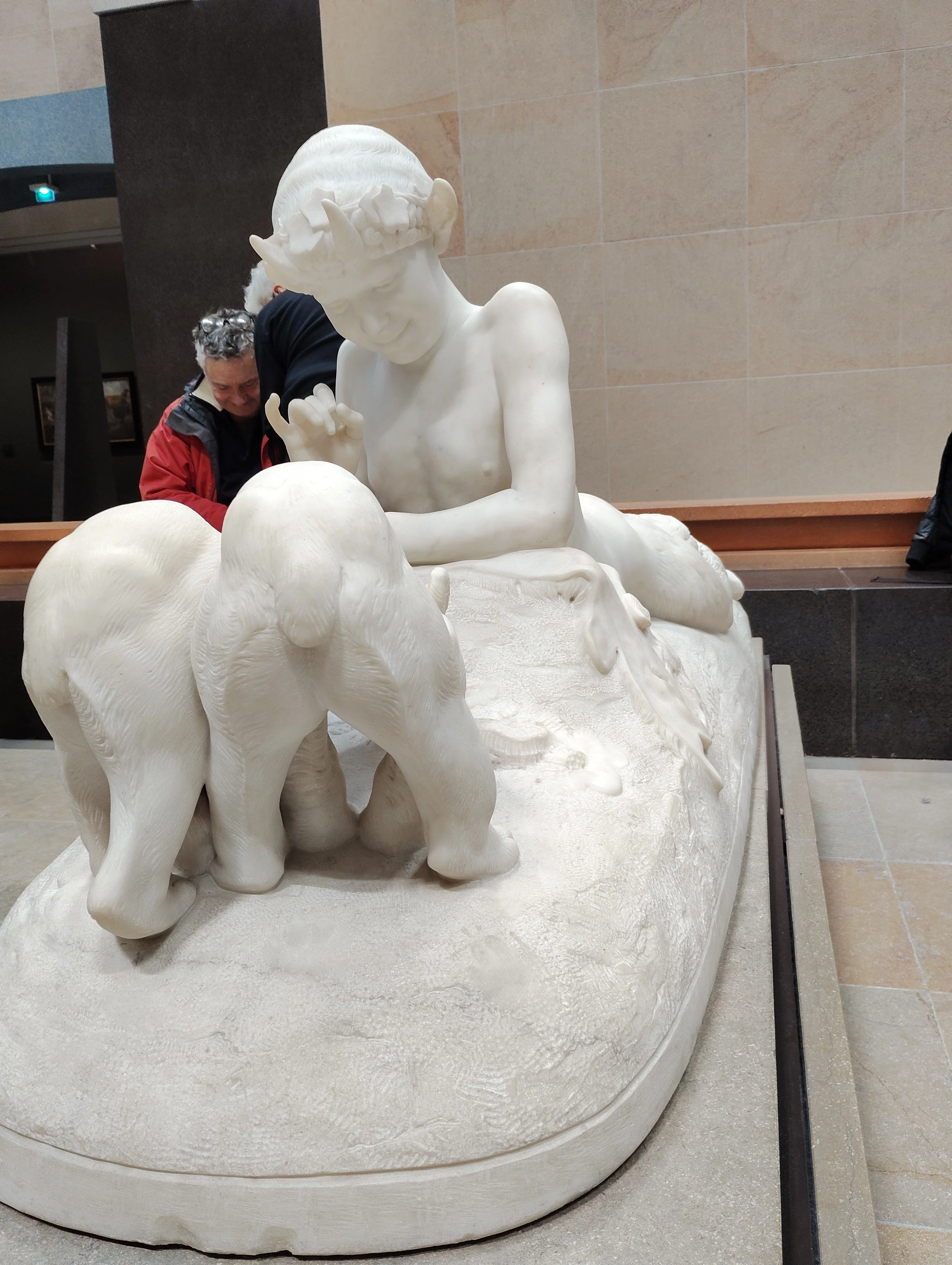 アートワネット様に教えて頂いた彫刻。ご一緒した、オルセー美術館