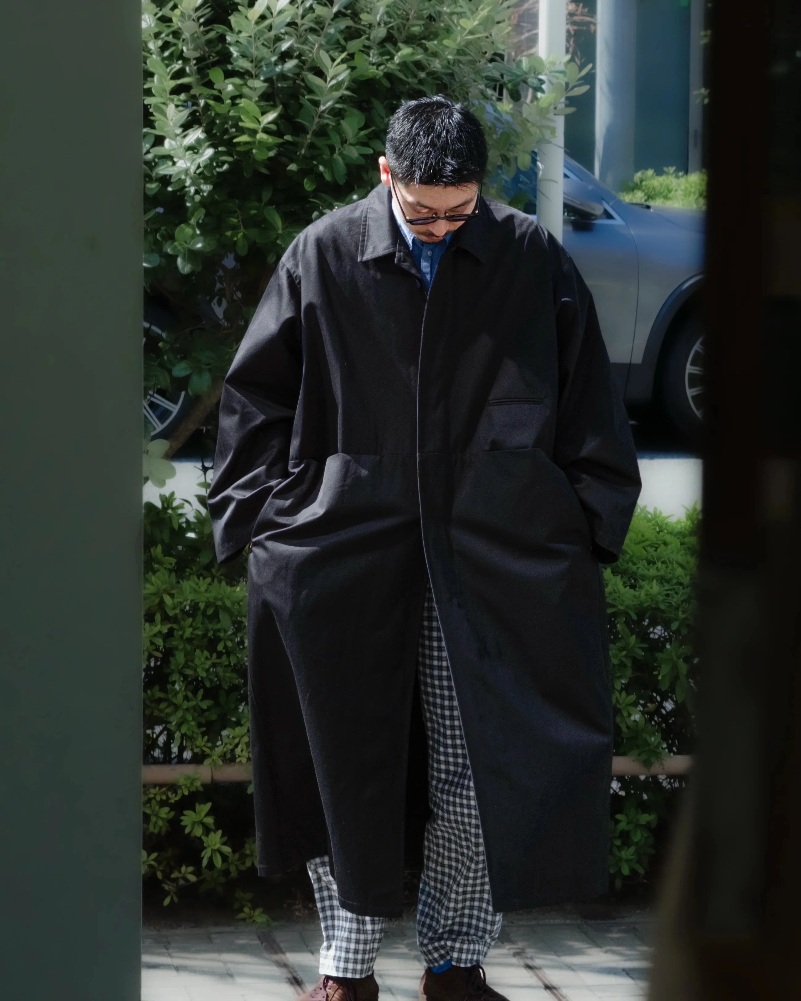 SUNSEA | 3166 SOUTIEN COLLAR COAT (HAT)｜keylimeTokyo