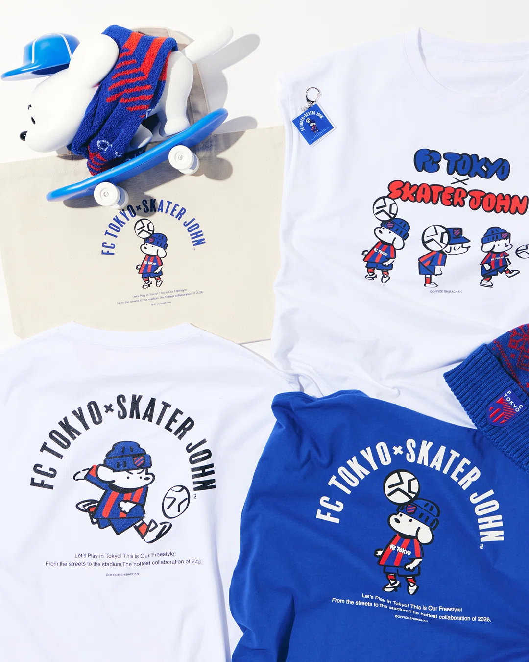 FC東京 × Skater JOHN｜SHIBA-CHAN (シバチャン)