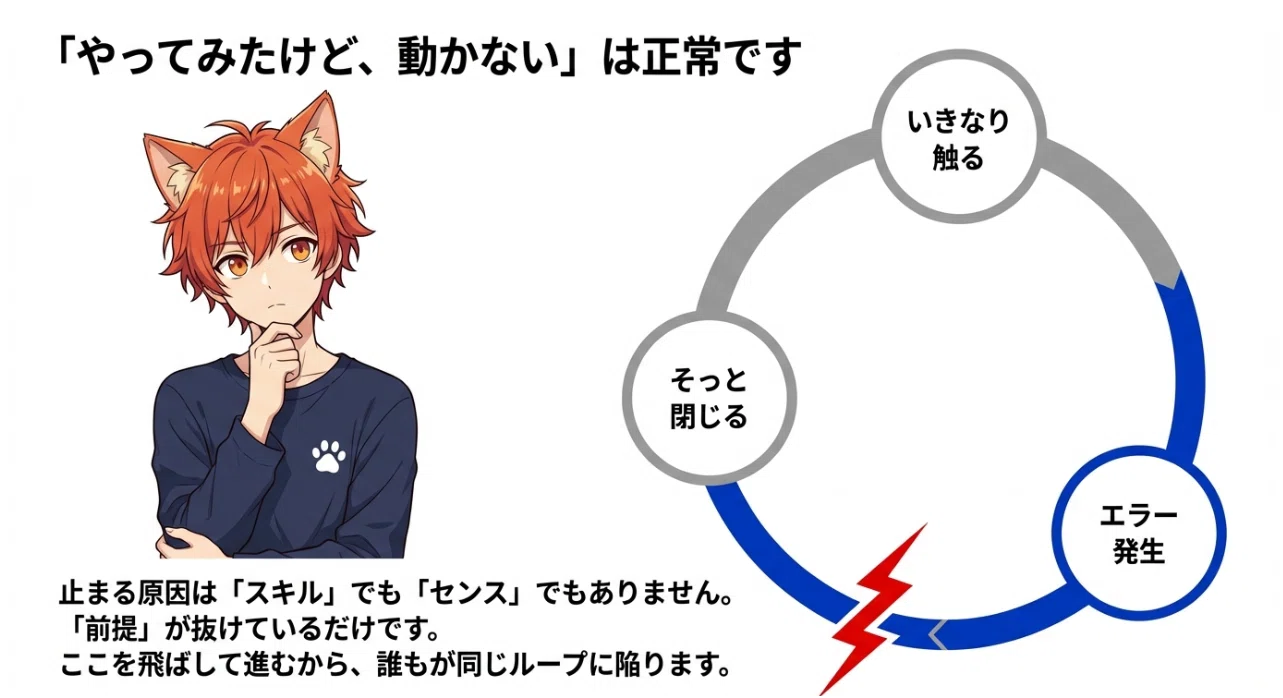 CLIで詰まる人の共通点。上手く使えない理由をお話します。｜あぽろ