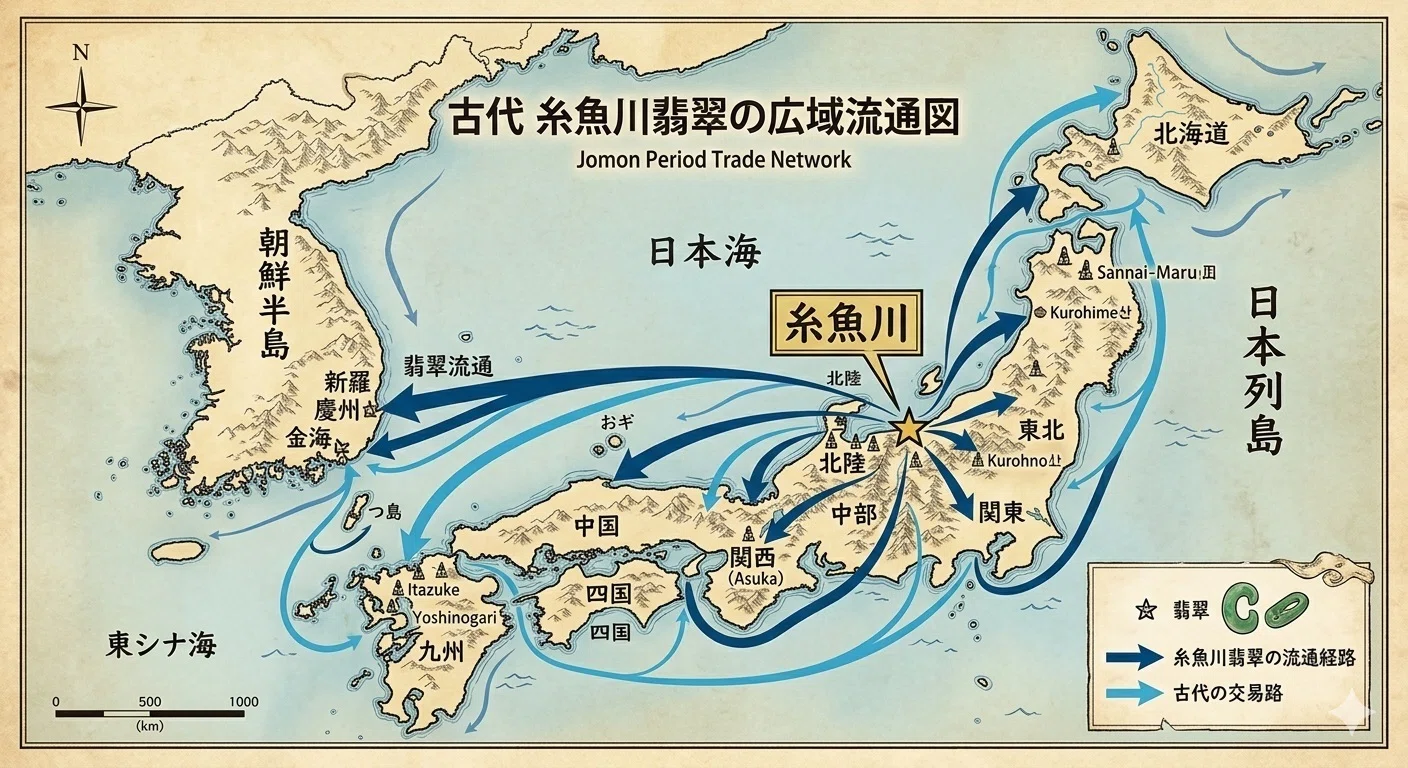 第1回 翡翠の歴史について｜千の樹の実 @「越の国王朝説」を考察中