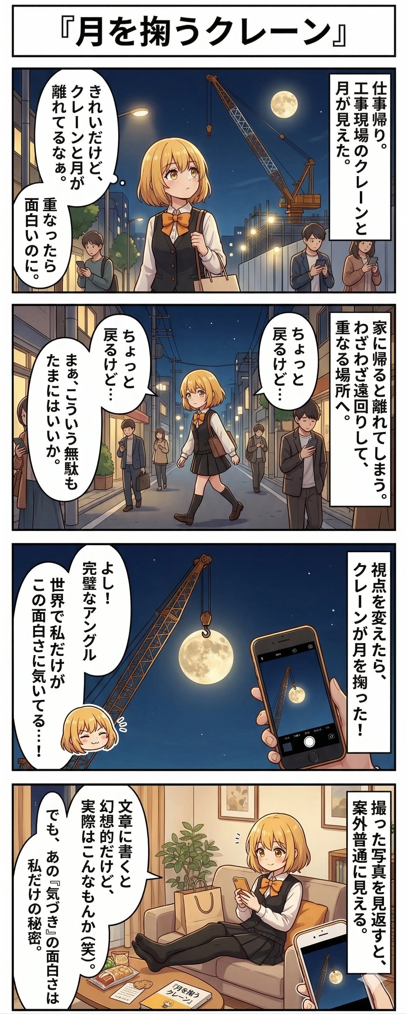 Geminiで4コマ漫画を作る方法｜高月 志保