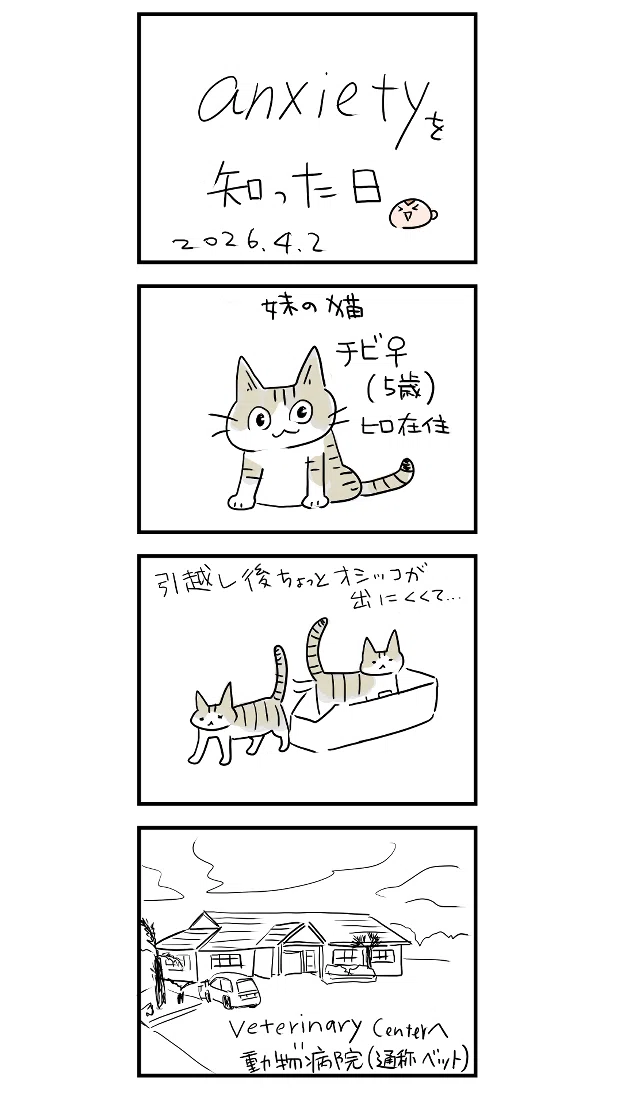 ハワイ在住18年の妹に教わる英単語。anxietyとVeterinary。｜花福こ 