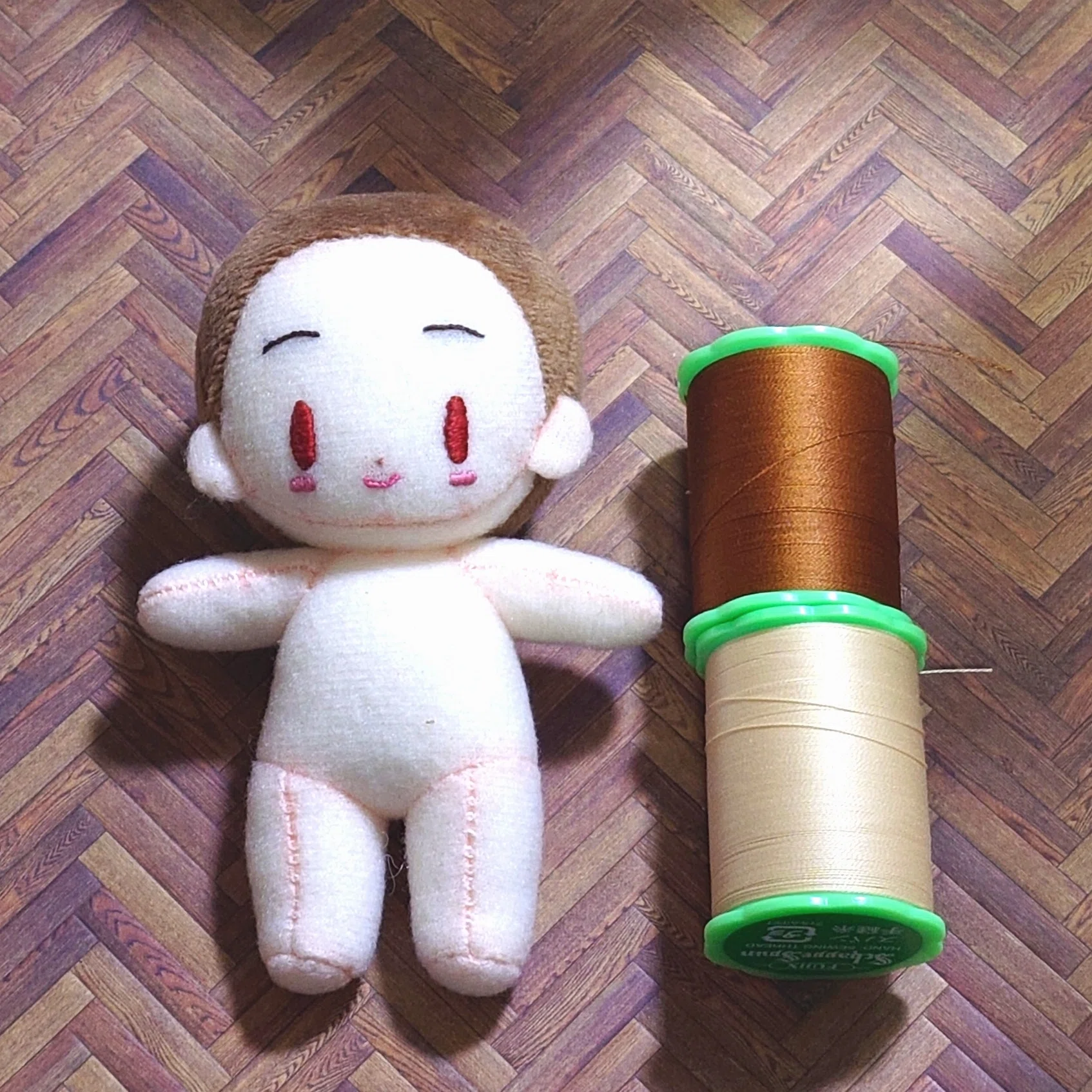 10cmぬい手縫い作成記録その1｜窓香
