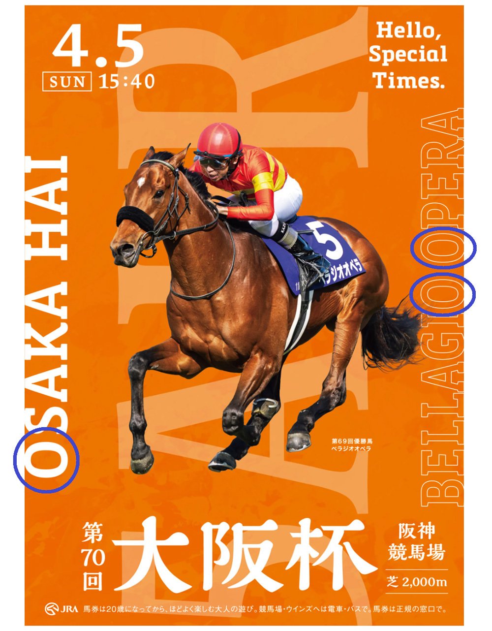 2026大阪杯 ポスターのサイン解読｜日本サイン競馬会