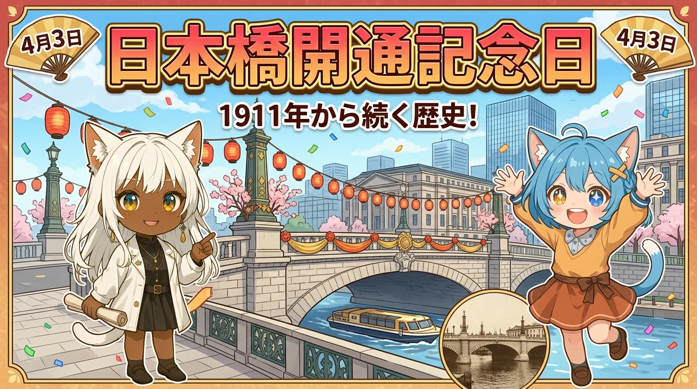 Good Morning “What Day Is Today?” #204 Nihonbashi Bridge Opening