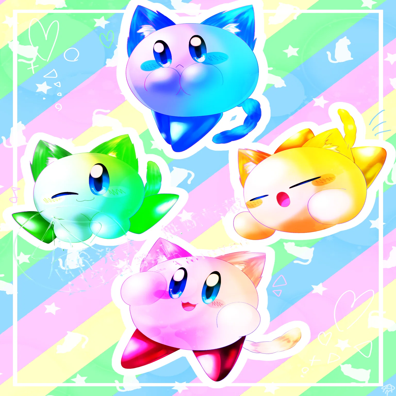 最近描いた絵達【2月下旬〜3月下旬】｜あみにゃん