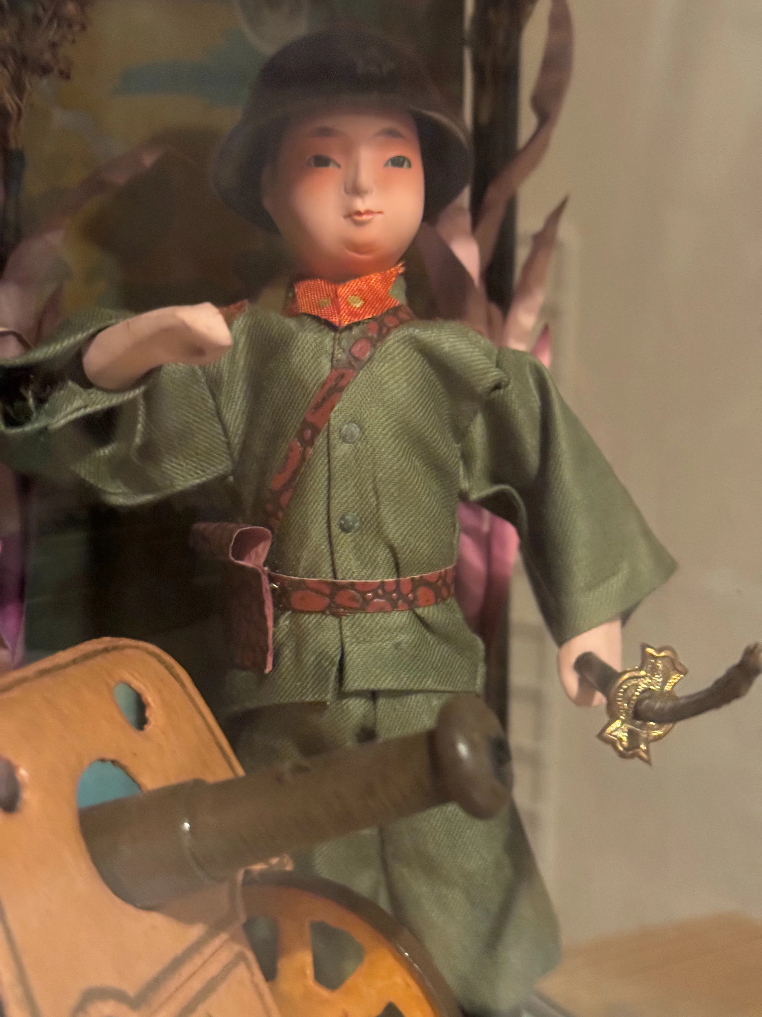 昭和19年 土人形 兵隊 入隊記念 日本軍 骨董品 コレクション 蔵出し Yahoo!オークション - 《 明治期 兵隊さん 土人形 》 古い味のあるお