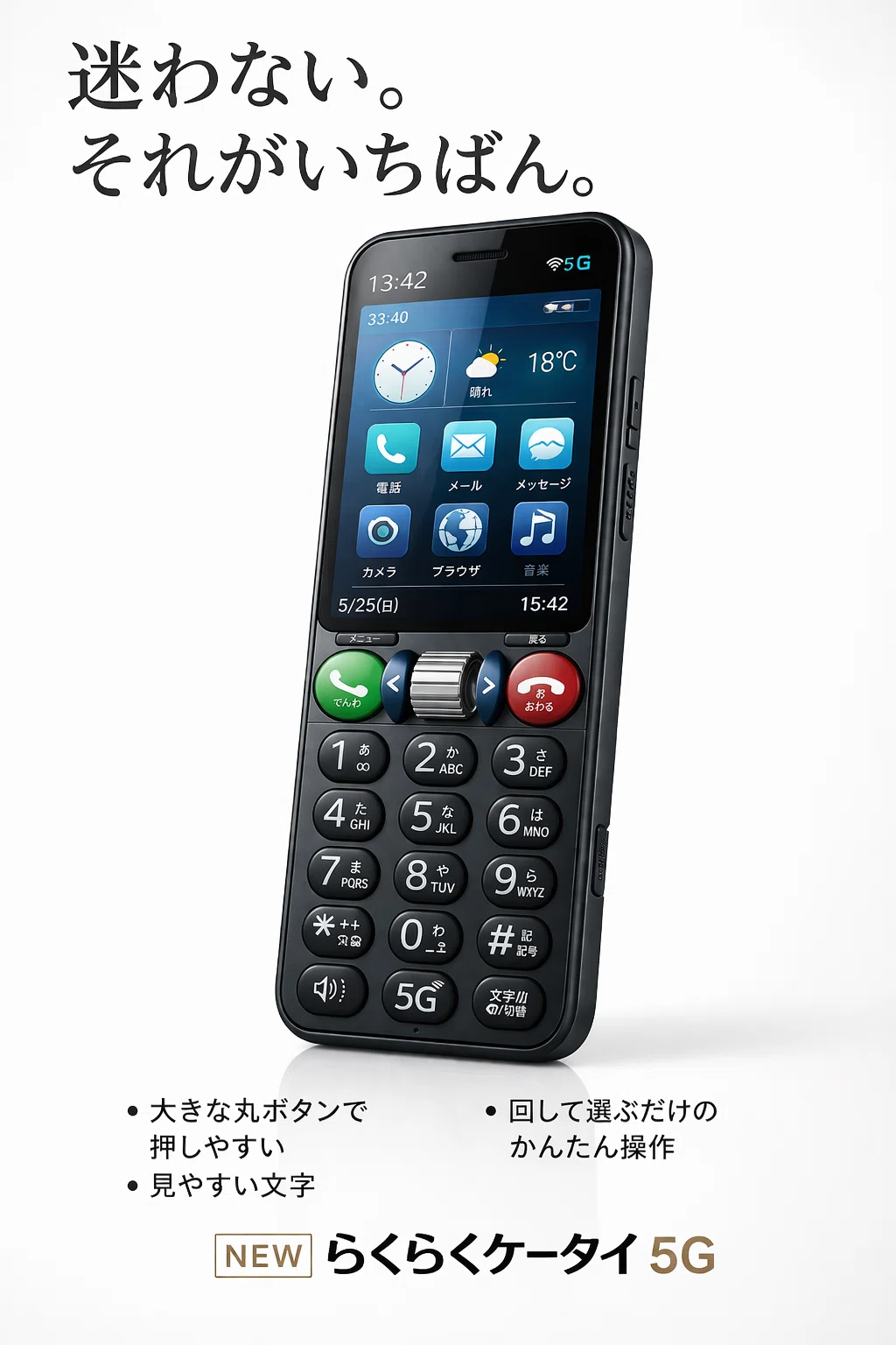 docomo 5g たくと ふざけるなドコモ 5Gストレートガラホの提案｜美和