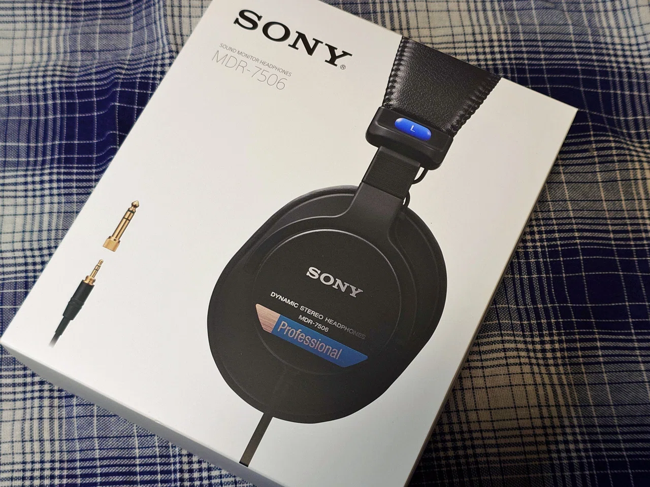 ソニー　MDR-7508 青帯　有線ヘッドフォン Sony mdr-7506のレビュー - seven_headphoneのブログ