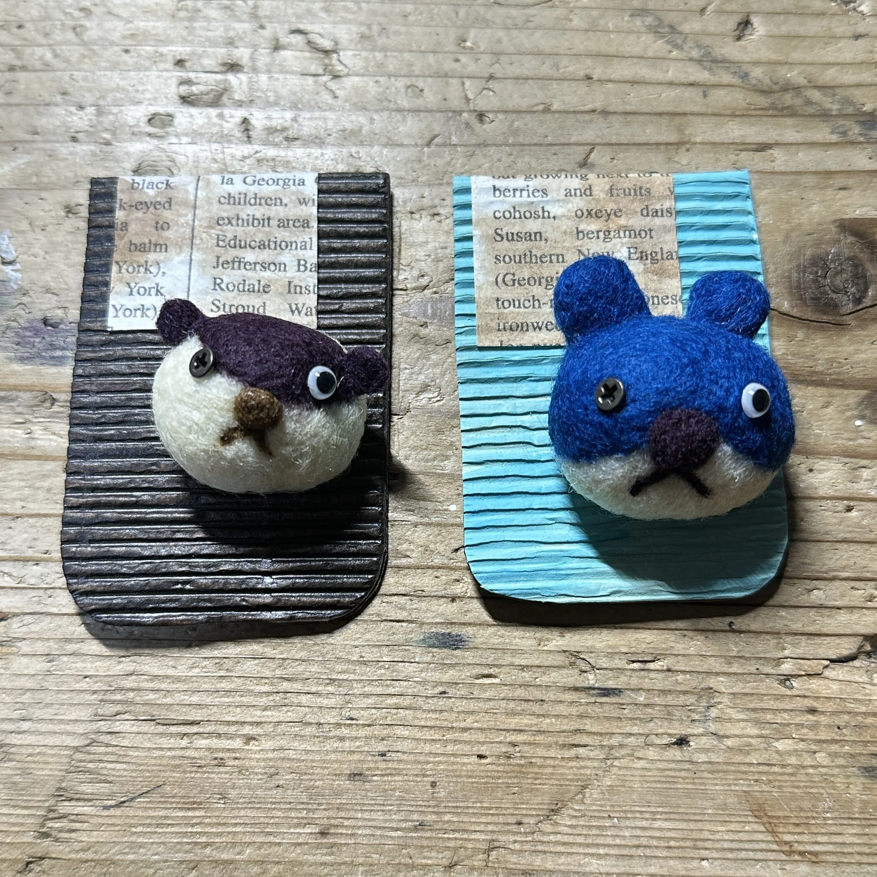 羊毛フェルトがしたい5｜いろは蛙手