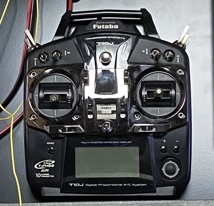 使用しているプロポ：Futaba T10J｜Mupper