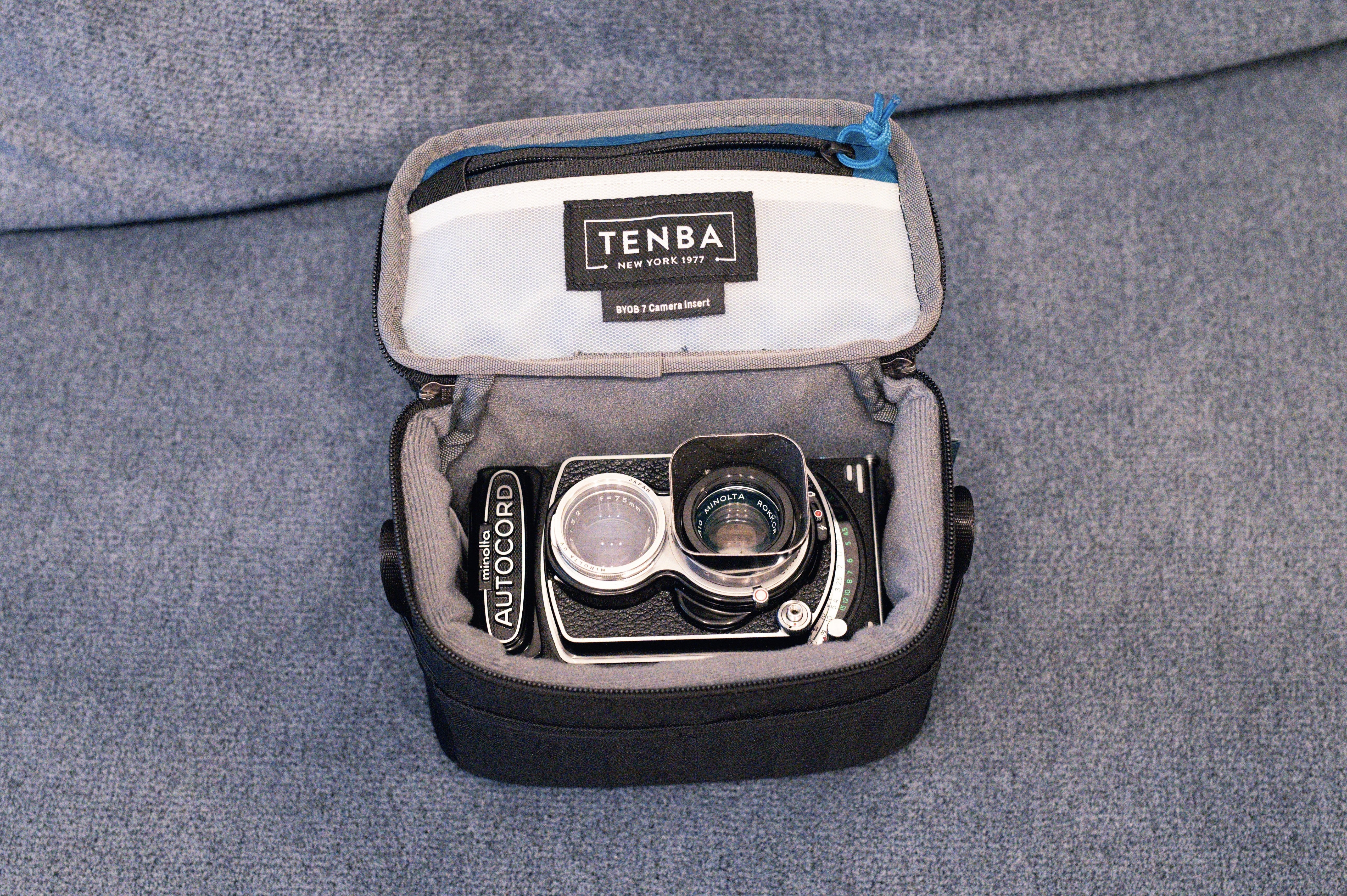 【難あり美品】Minolta AUTOCORD 二眼レフ 皮ケース付き Minolta AUTOCORDの収納ケース【カメラ周辺】｜yugesun