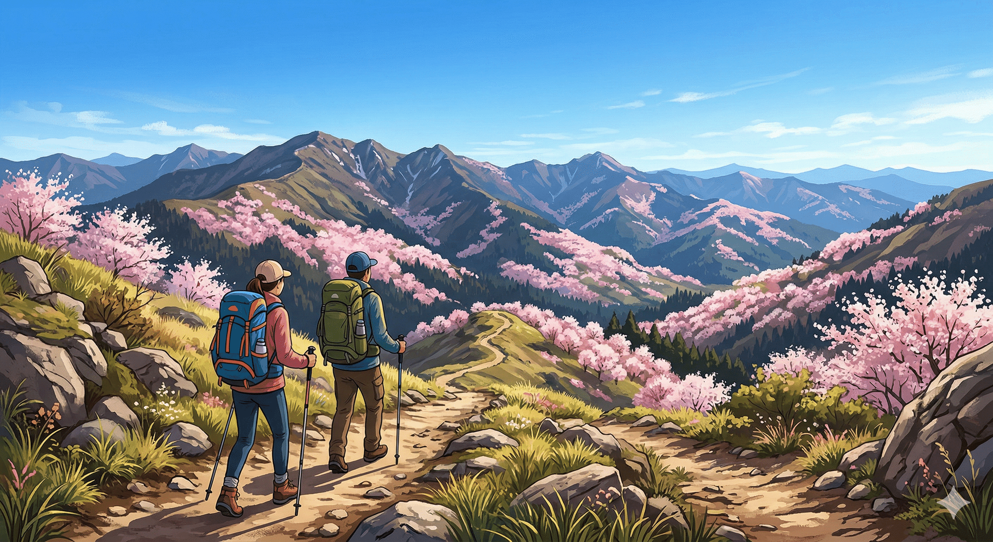 春、標高を上げて出会う「天空の桜」:お花見登山完全ガイド|Akira 春、標高を上げて出会う「天空の桜」:お花見登山完全ガイド|Akira