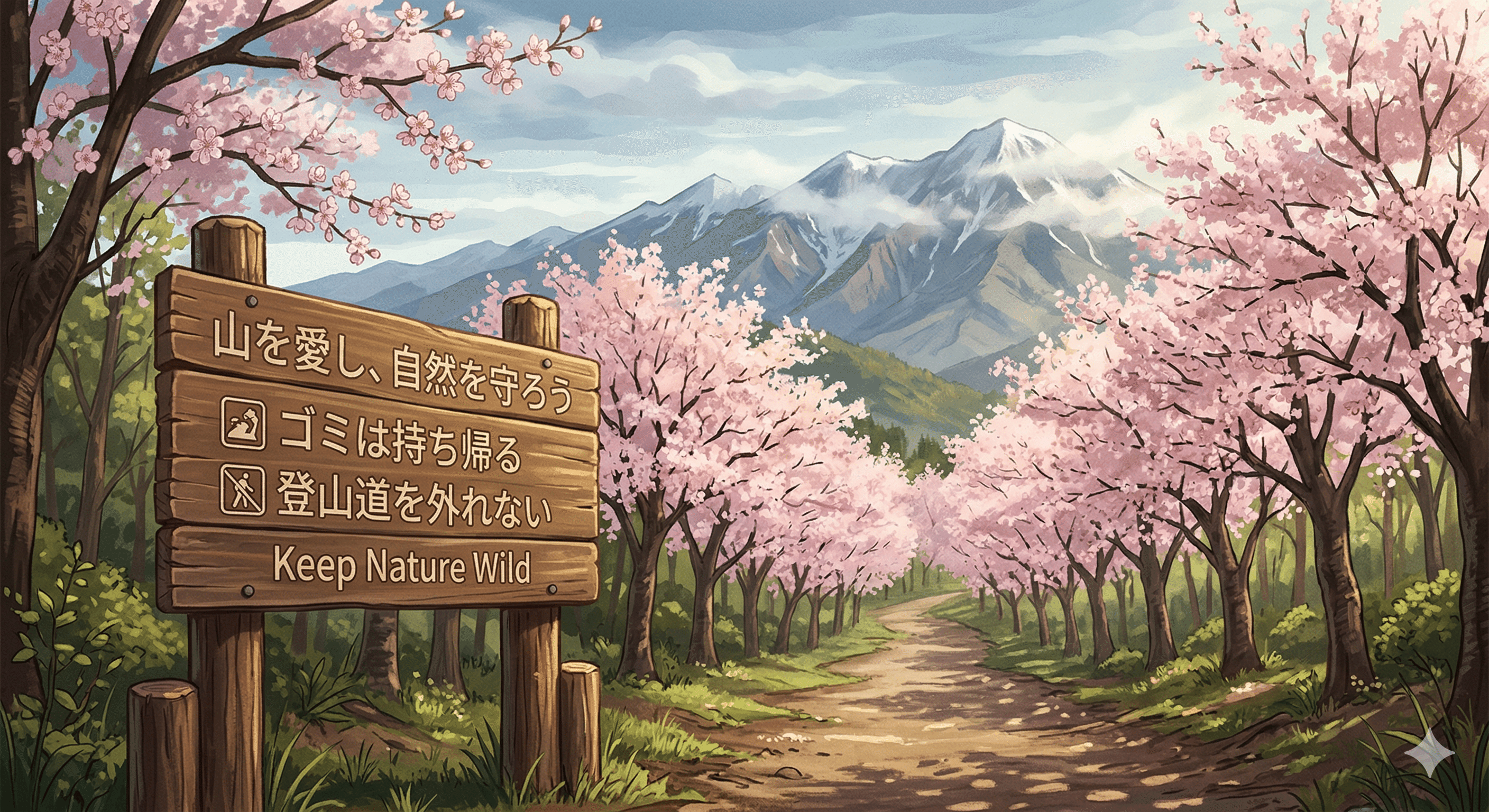 春、標高を上げて出会う「天空の桜」：お花見登山完全ガイド｜Akira