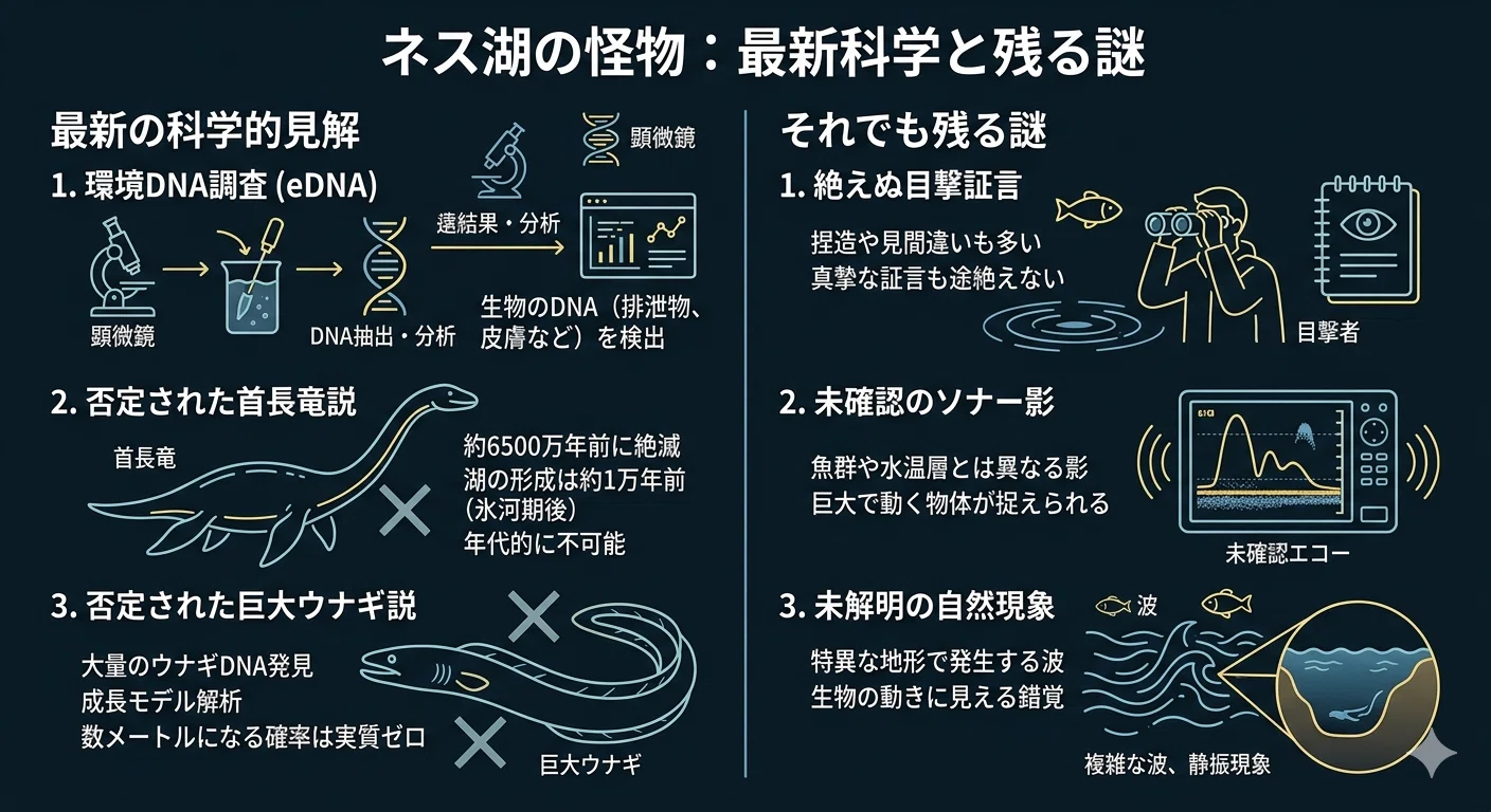 o93 ネス湖の怪物：最新の科学的見解と深淵に潜む謎｜伊瀬海堂